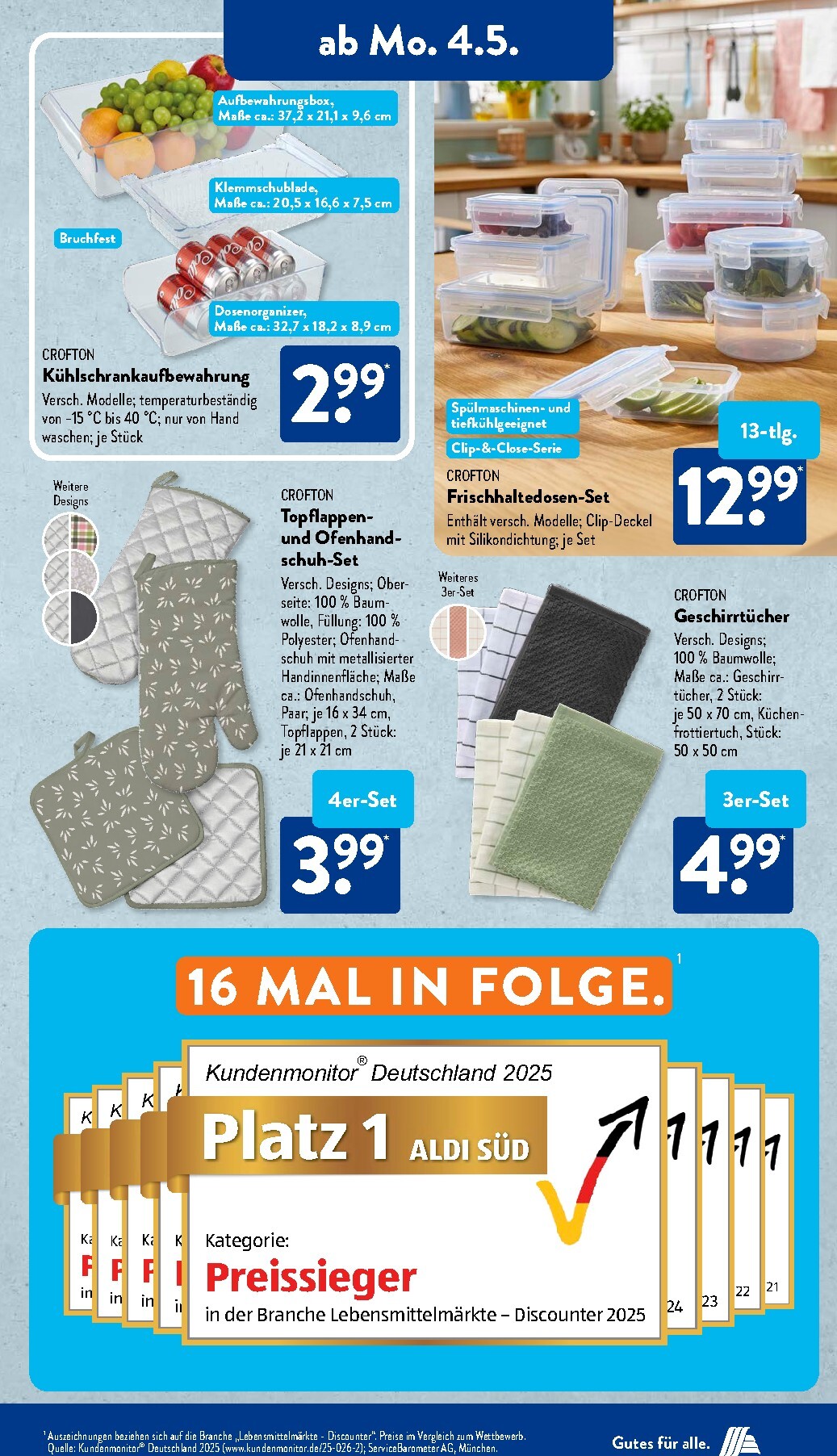 aldi - ALDI SÜD Prospekt nächste Woche – von Montag 04.05.2026 bis Samstag 09.05.2026 - page: 4