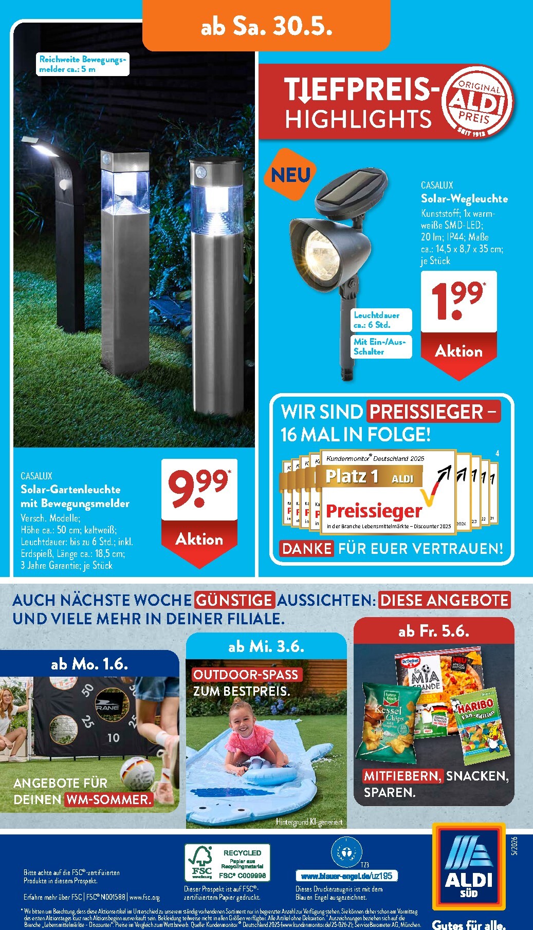 aldi - ALDI SÜD Prospekt nächste Woche – von Dienstag 26.05.2026 bis Samstag 30.05.2026 - page: 17