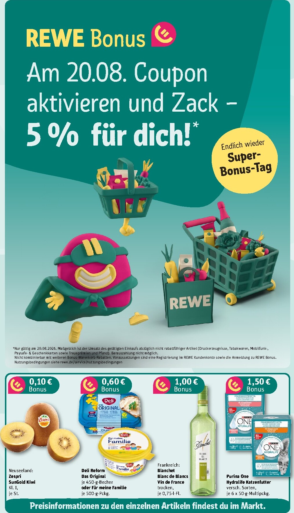 rewe - Rewe Prospekt nächste Woche – von Montag 17.08.2026 bis Sonntag 23.08.2026 - page: 3