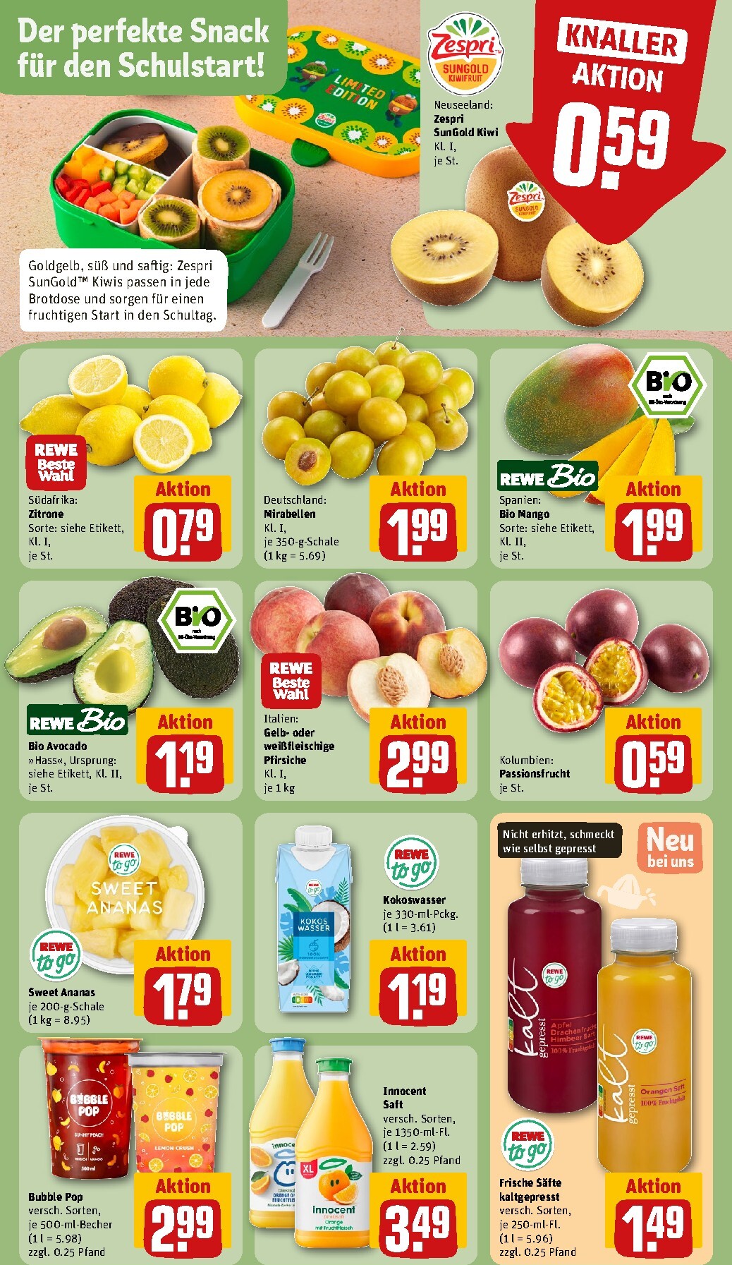 rewe - Rewe Prospekt nächste Woche – von Montag 24.08.2026 bis Sonntag 30.08.2026 - page: 6