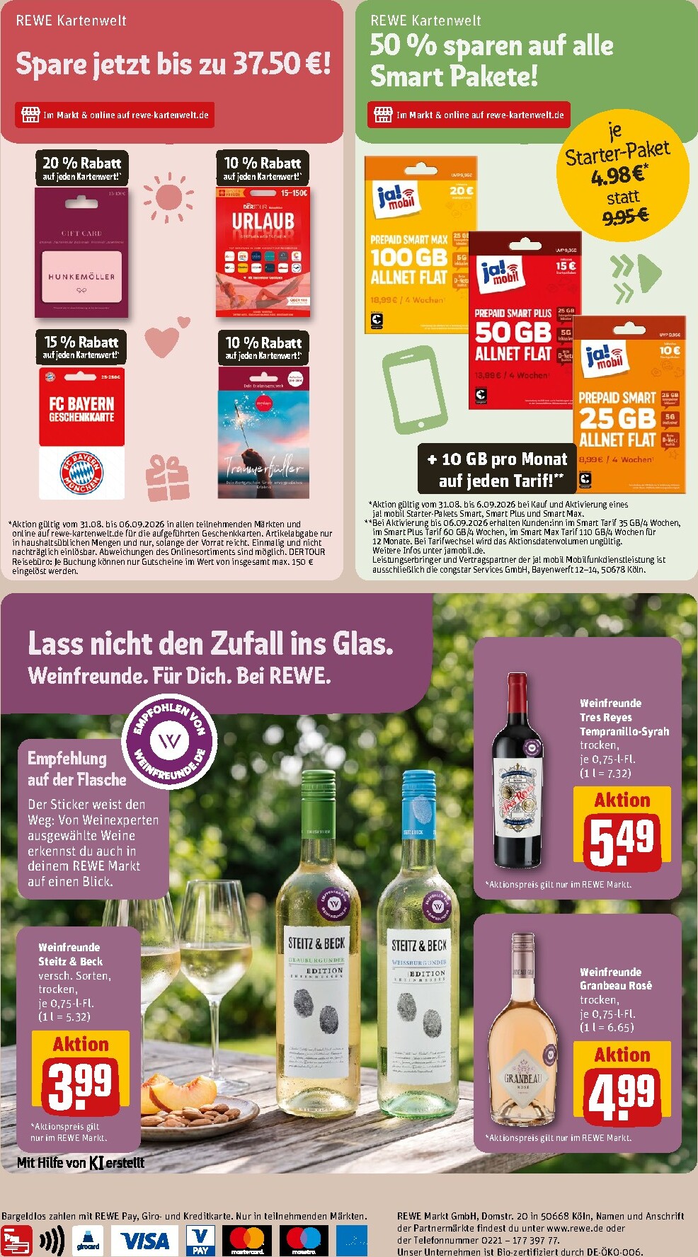 rewe - Rewe Prospekt – von Montag 31.08.2026 bis Samstag 05.09.2026 - page: 30