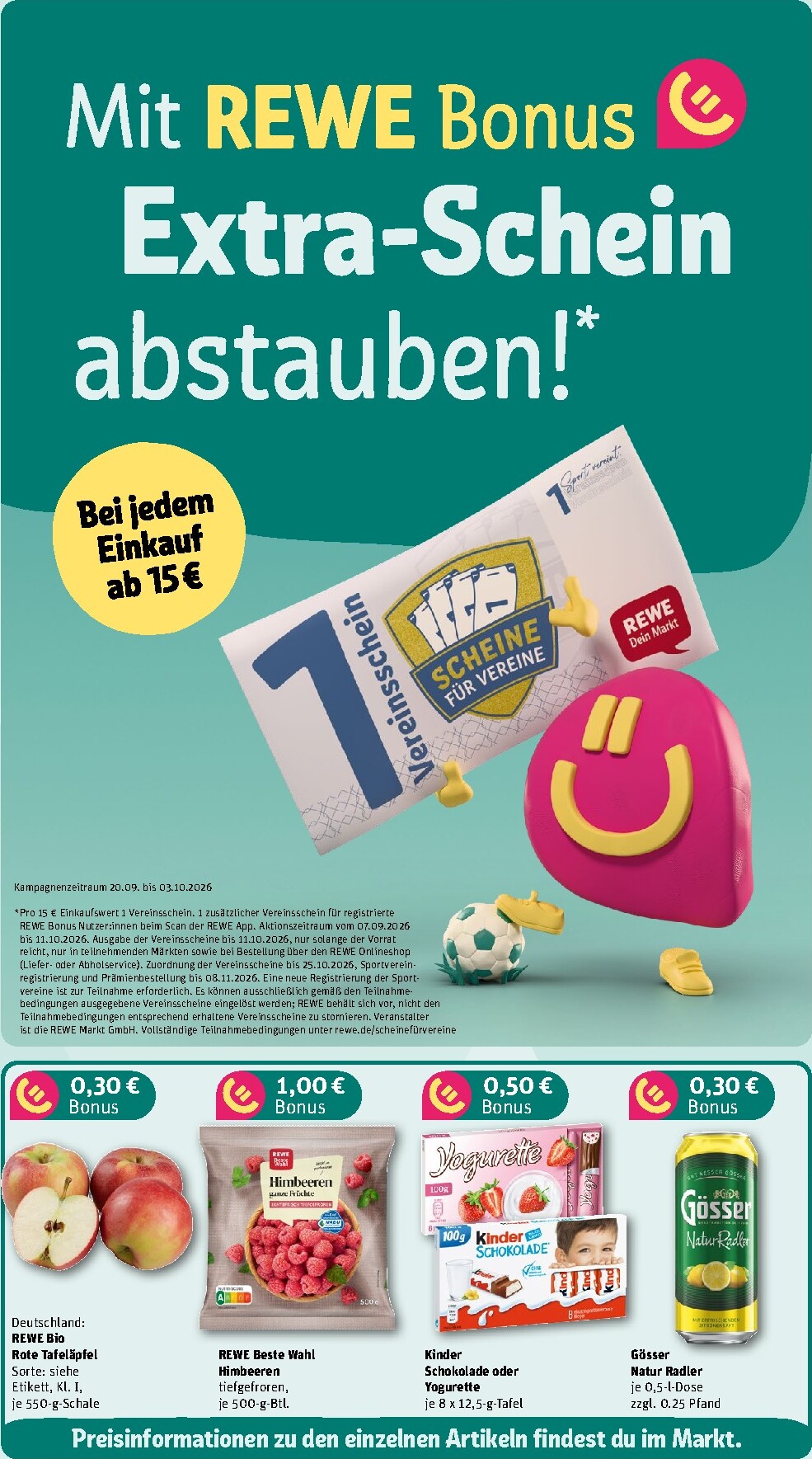rewe - Rewe Prospekt nächste Woche – von Montag 14.09.2026 bis Sonntag 20.09.2026 - page: 3