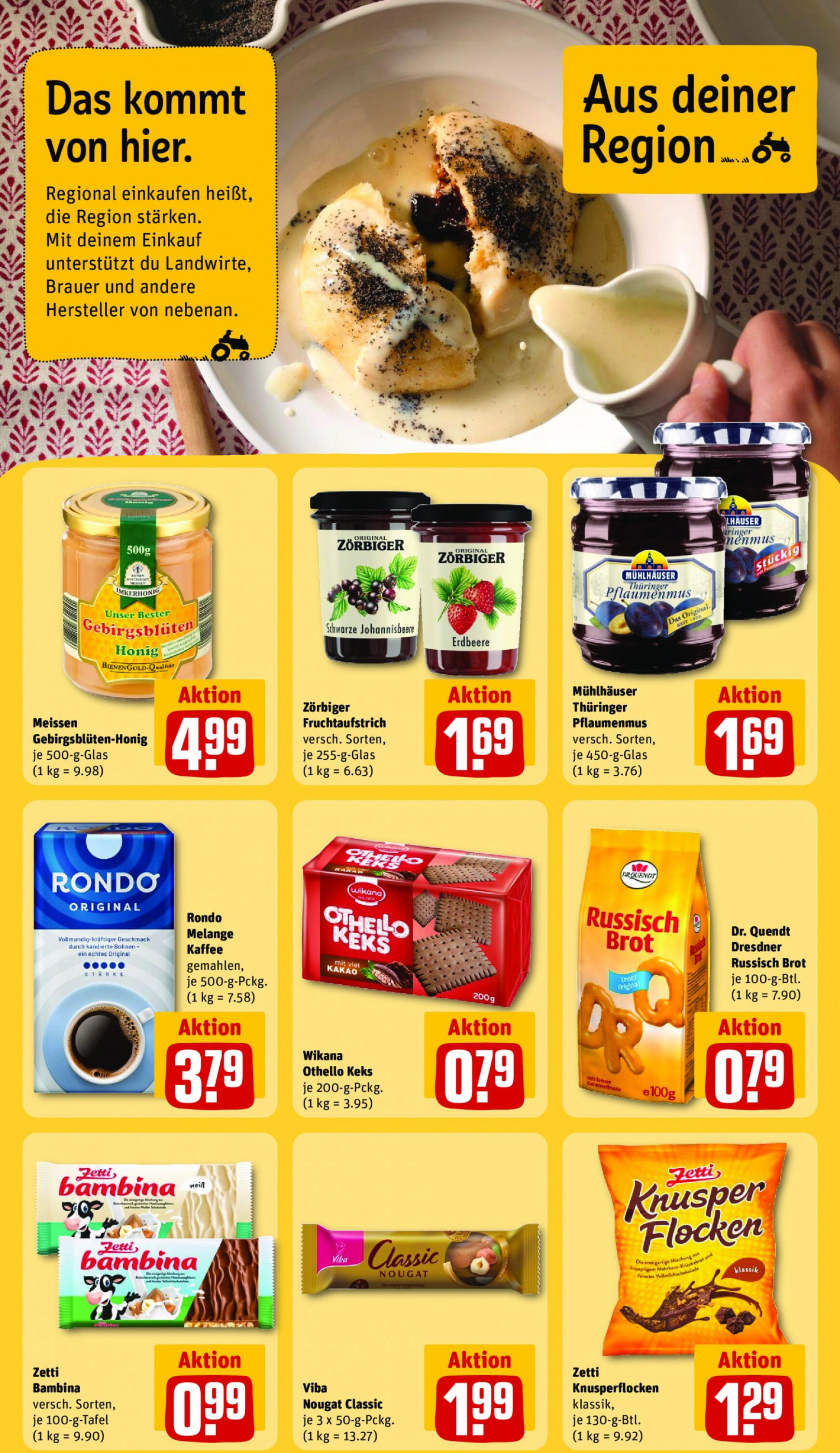 rewe - Flyer Rewe aktuell 10.06. - 15.06. - page: 16