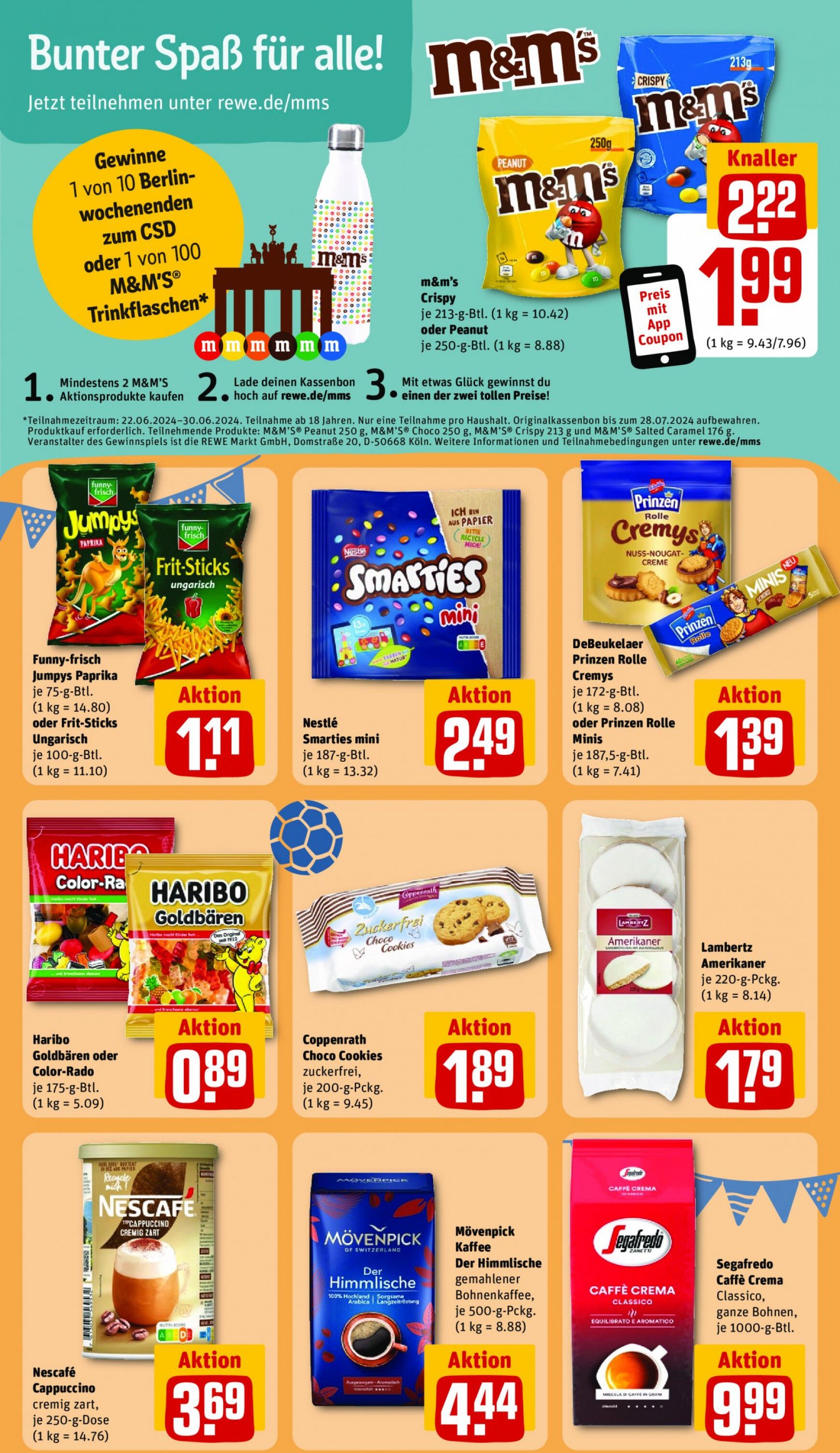 rewe - Flyer Rewe aktuell 24.06. - 29.06. - page: 25