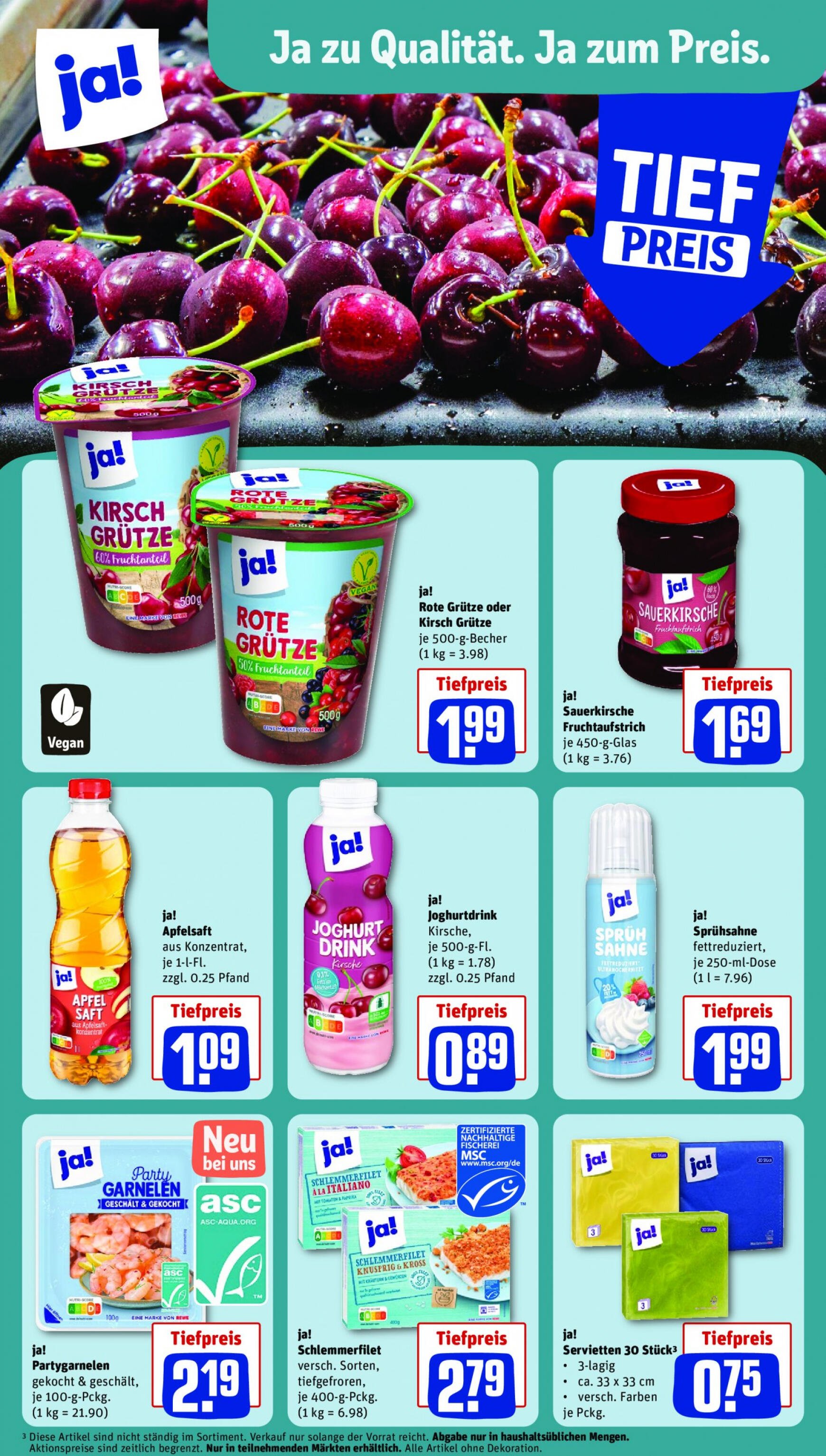 rewe - Flyer Rewe aktuell 24.06. - 29.06. - page: 15