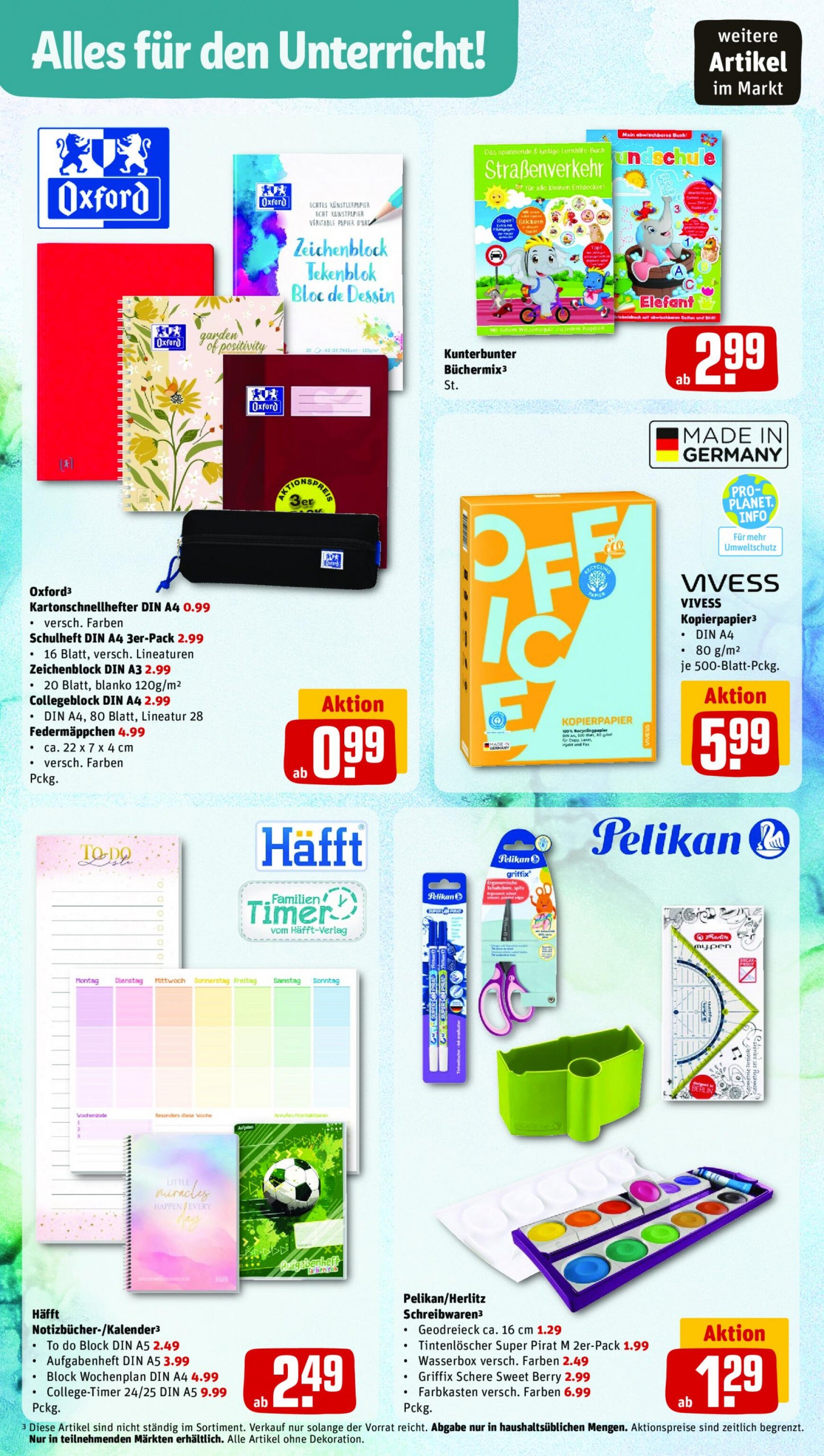 rewe - Flyer Rewe aktuell 24.06. - 29.06. - page: 33