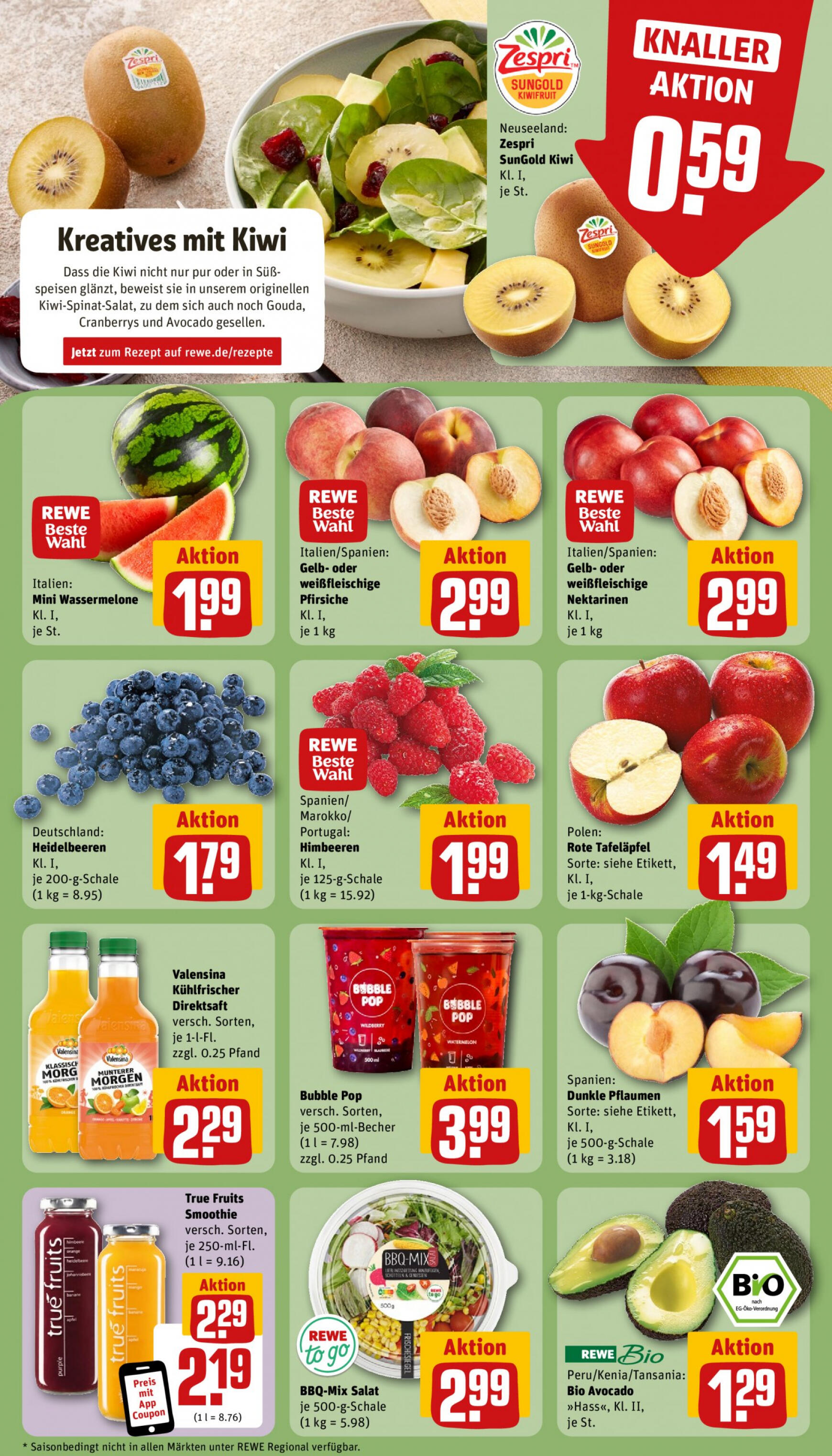 rewe - Flyer Rewe aktuell 15.07. - 20.07. - page: 6