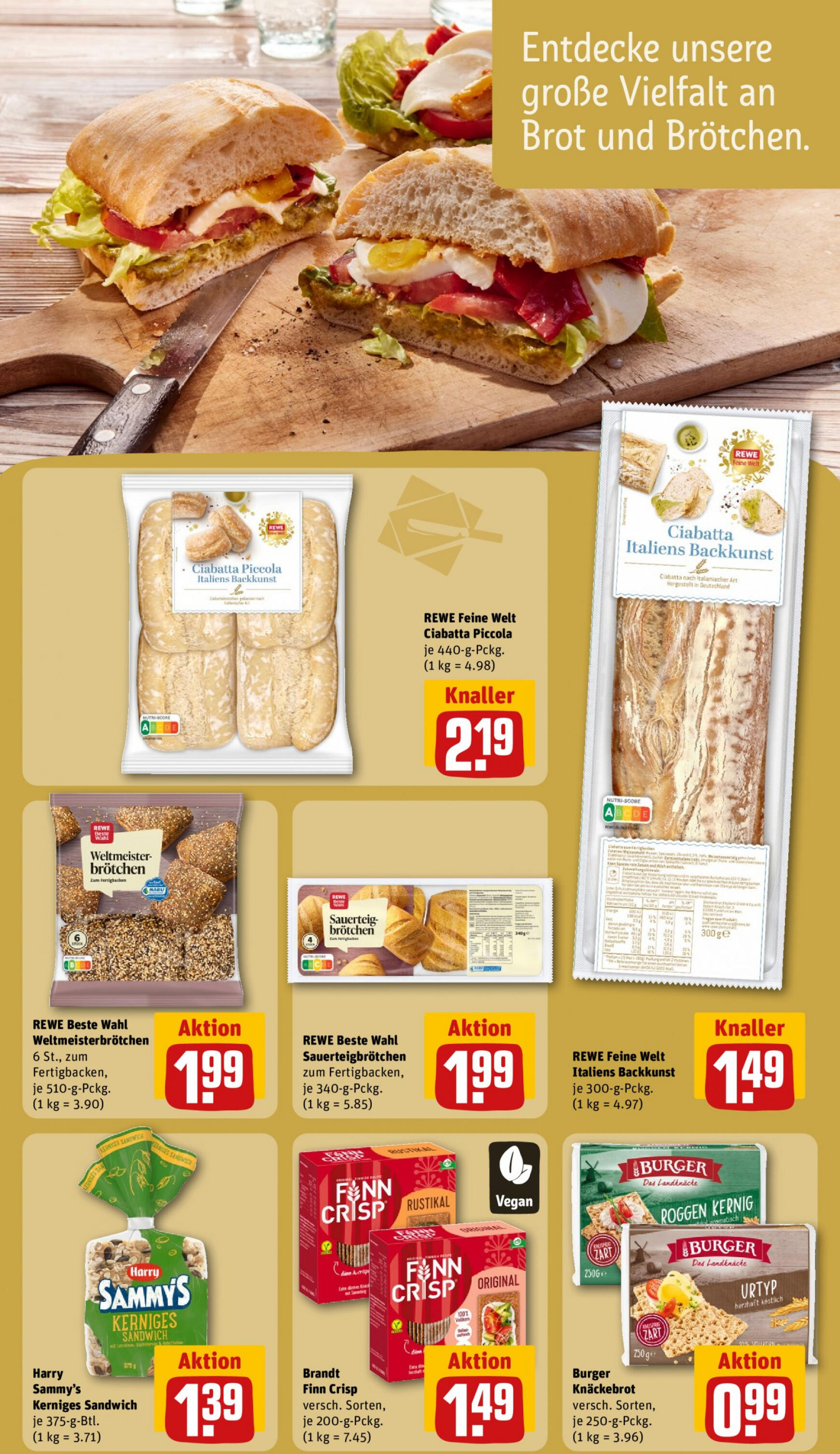 rewe - Flyer Rewe aktuell 15.07. - 20.07. - page: 15