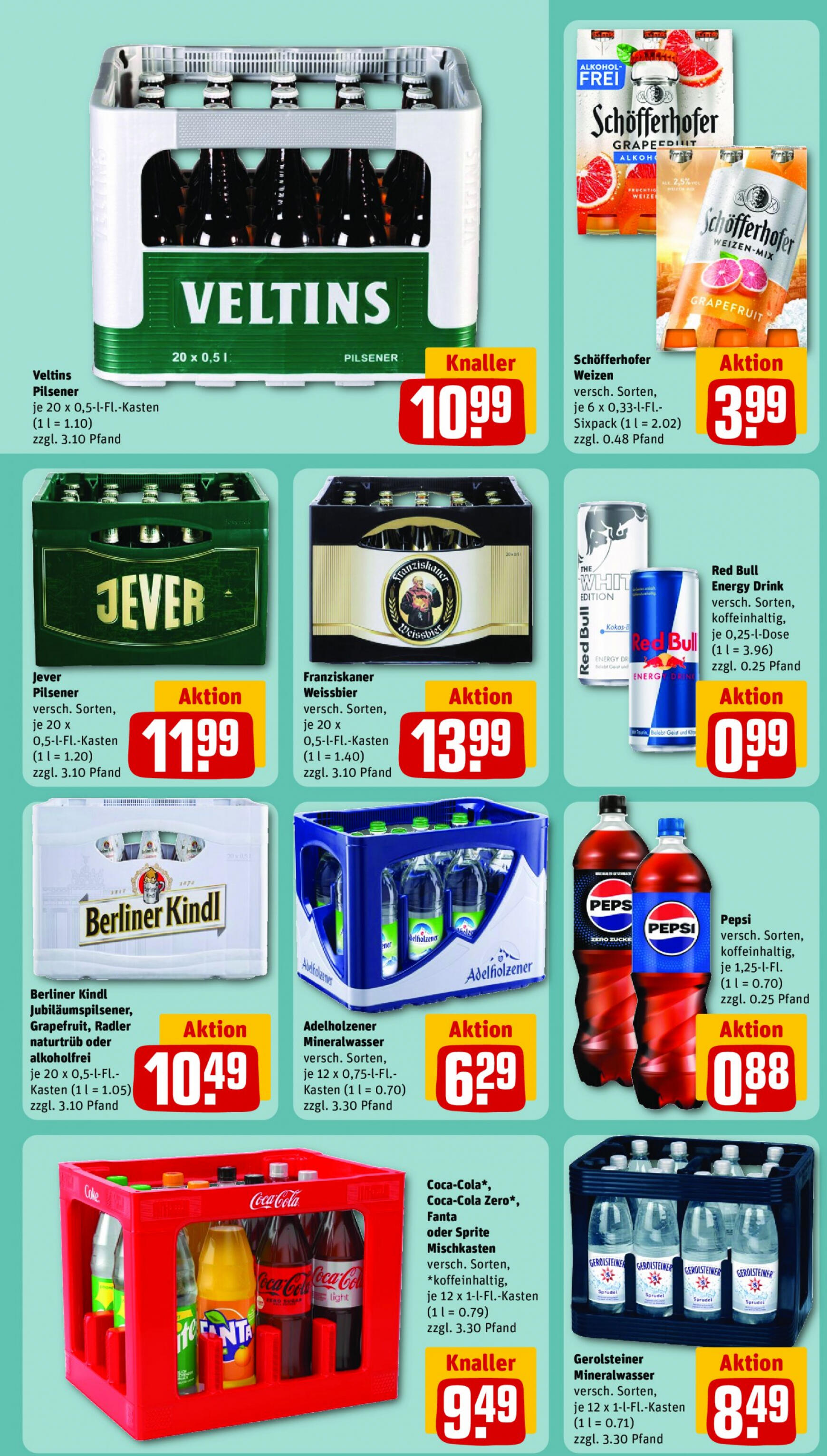 rewe - Flyer Rewe aktuell 22.07. - 27.07. - page: 16