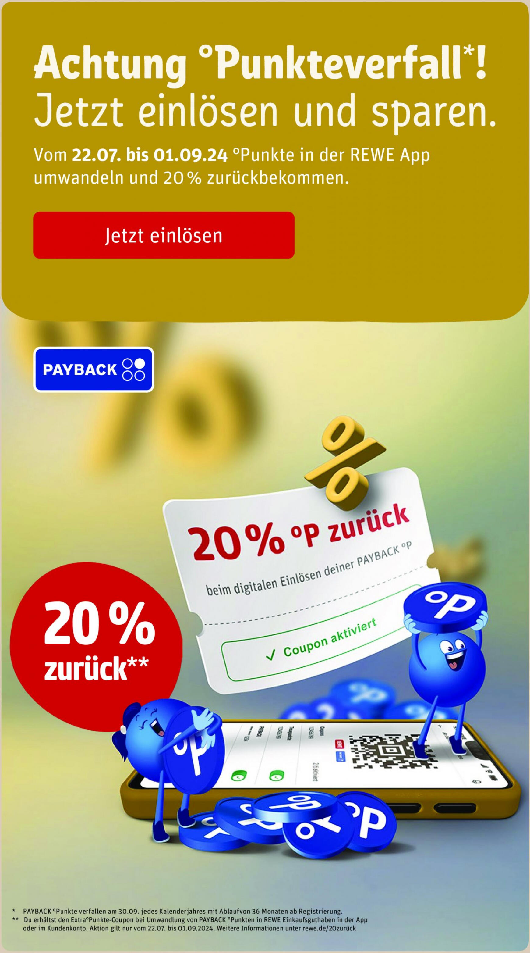 rewe - Flyer Rewe aktuell 22.07. - 27.07. - page: 24