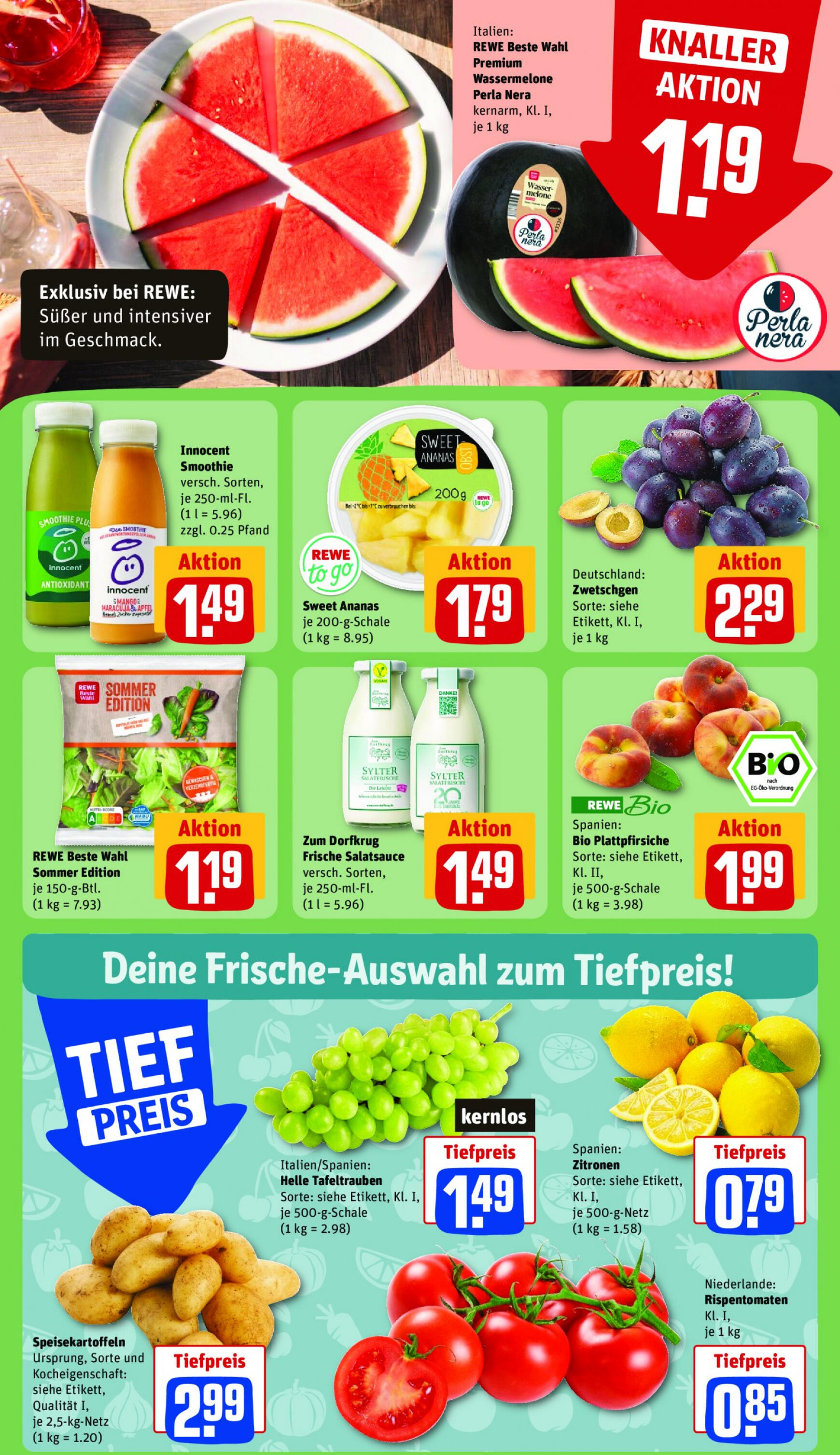 rewe - Flyer Rewe aktuell 22.07. - 27.07. - page: 6