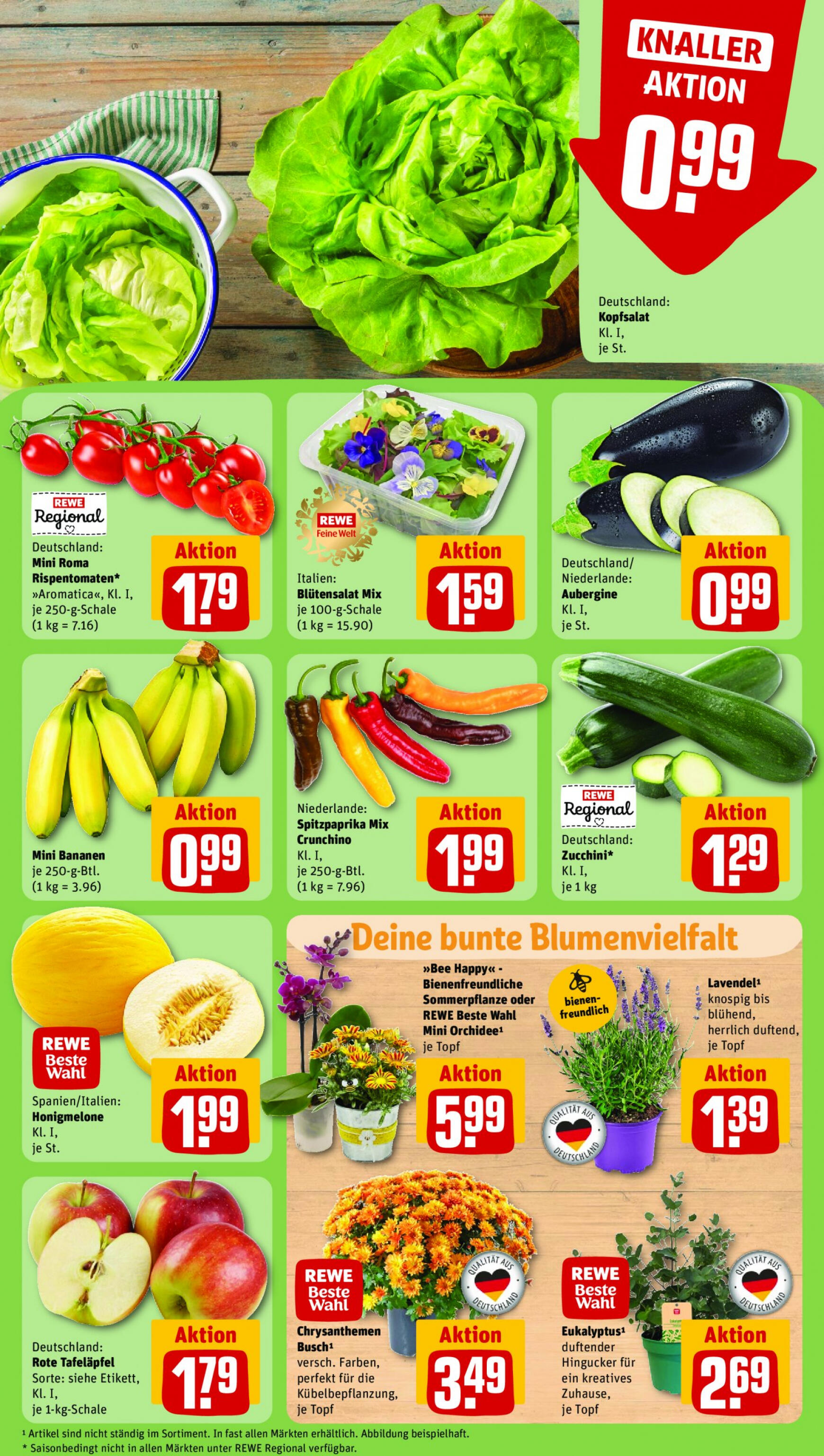 rewe - Flyer Rewe aktuell 22.07. - 27.07. - page: 7