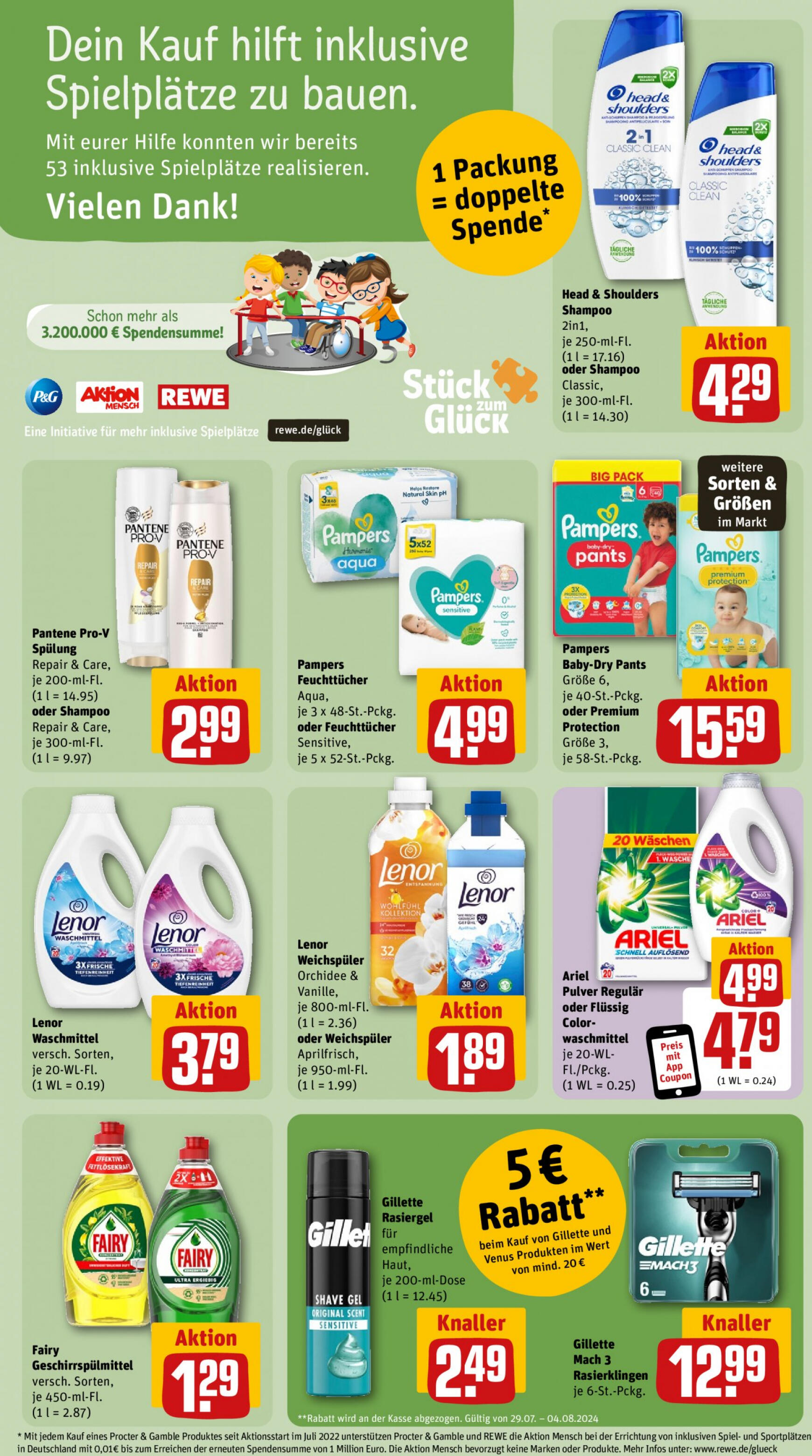 rewe - Flyer Rewe aktuell 29.07. - 03.08. - page: 29