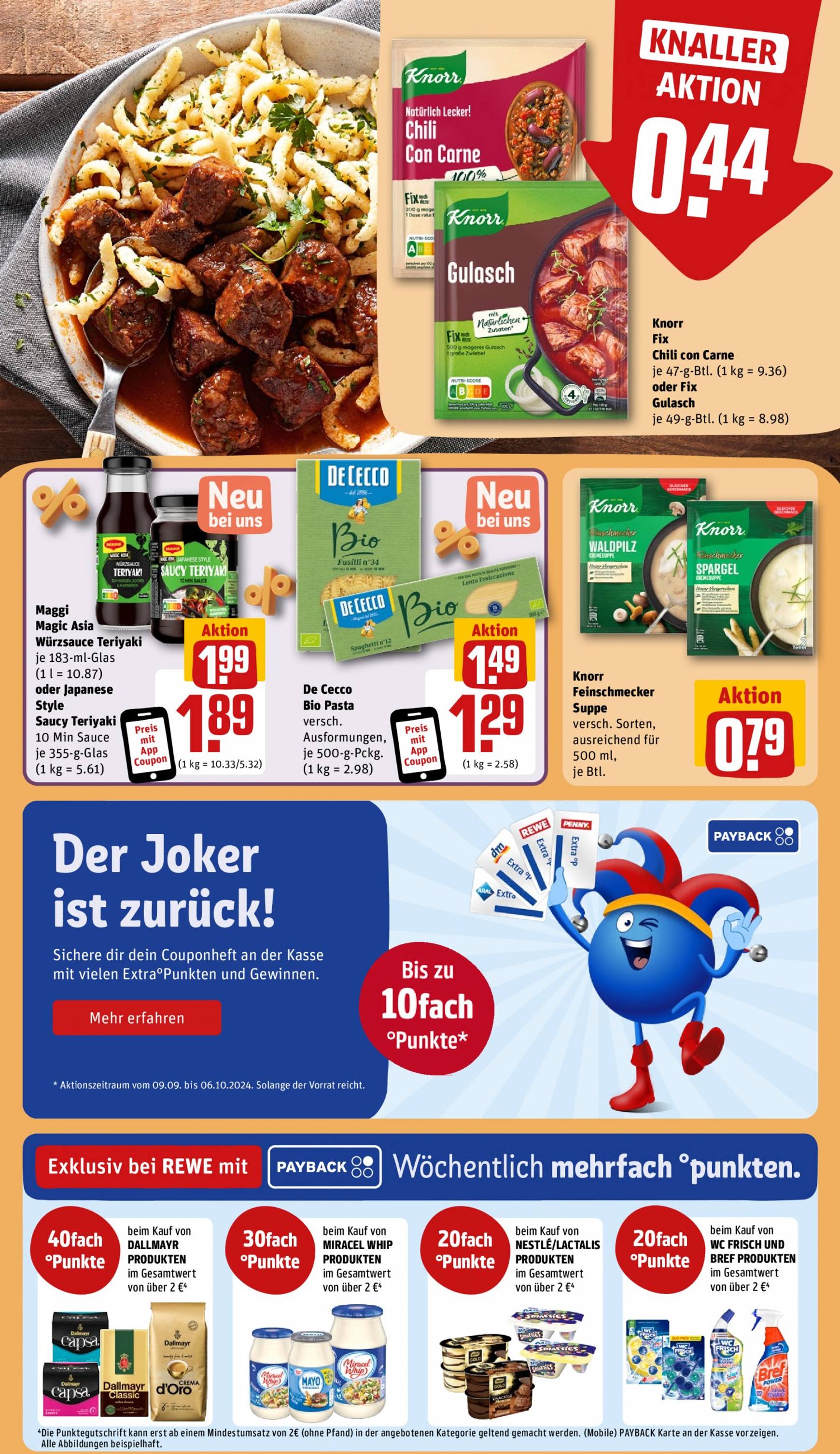 rewe - Rewe-Prospekt gültig ab 09.09. - 14.09. - page: 23