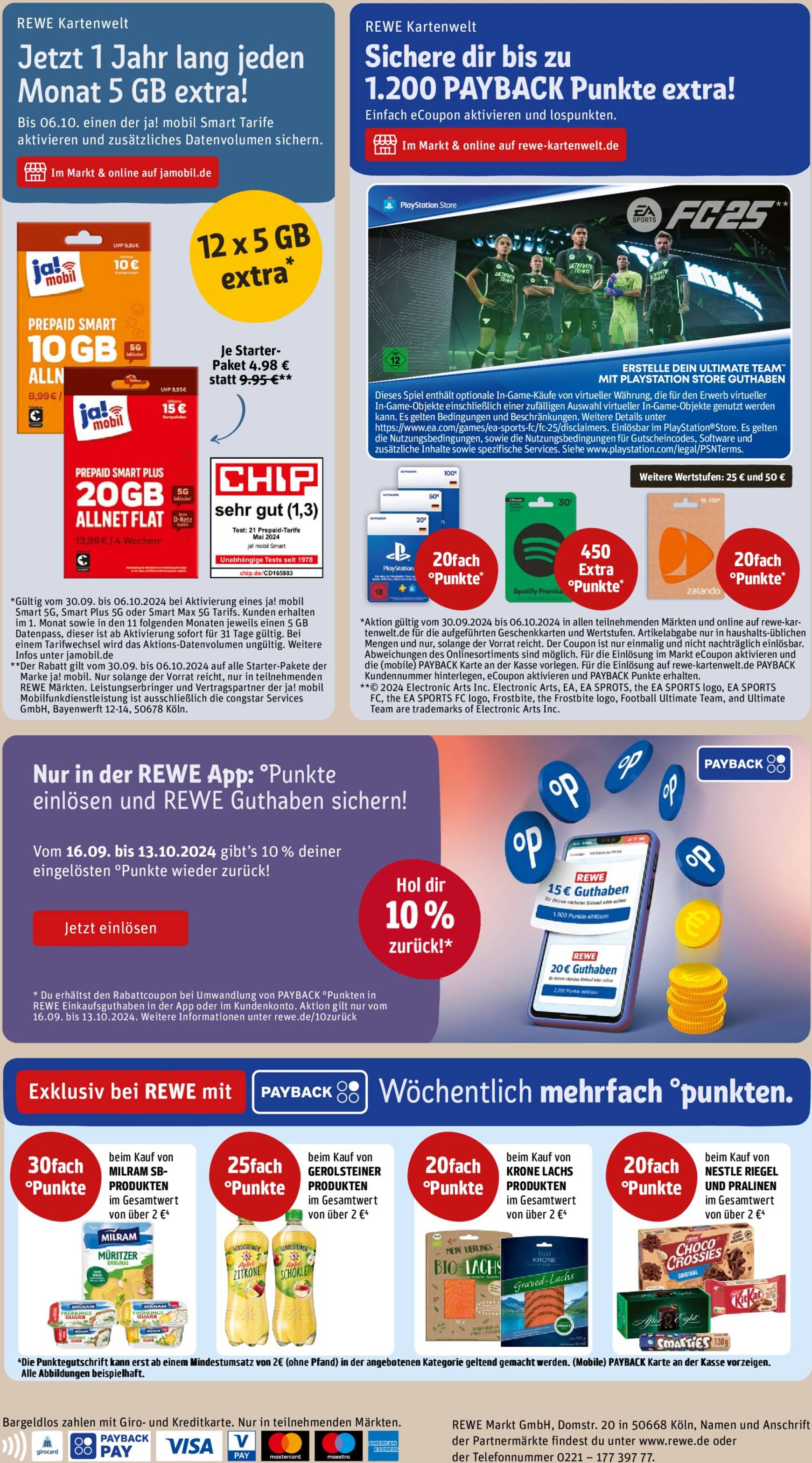 rewe - Rewe-Prospekt gültig ab 30.09. - 05.10. - page: 30