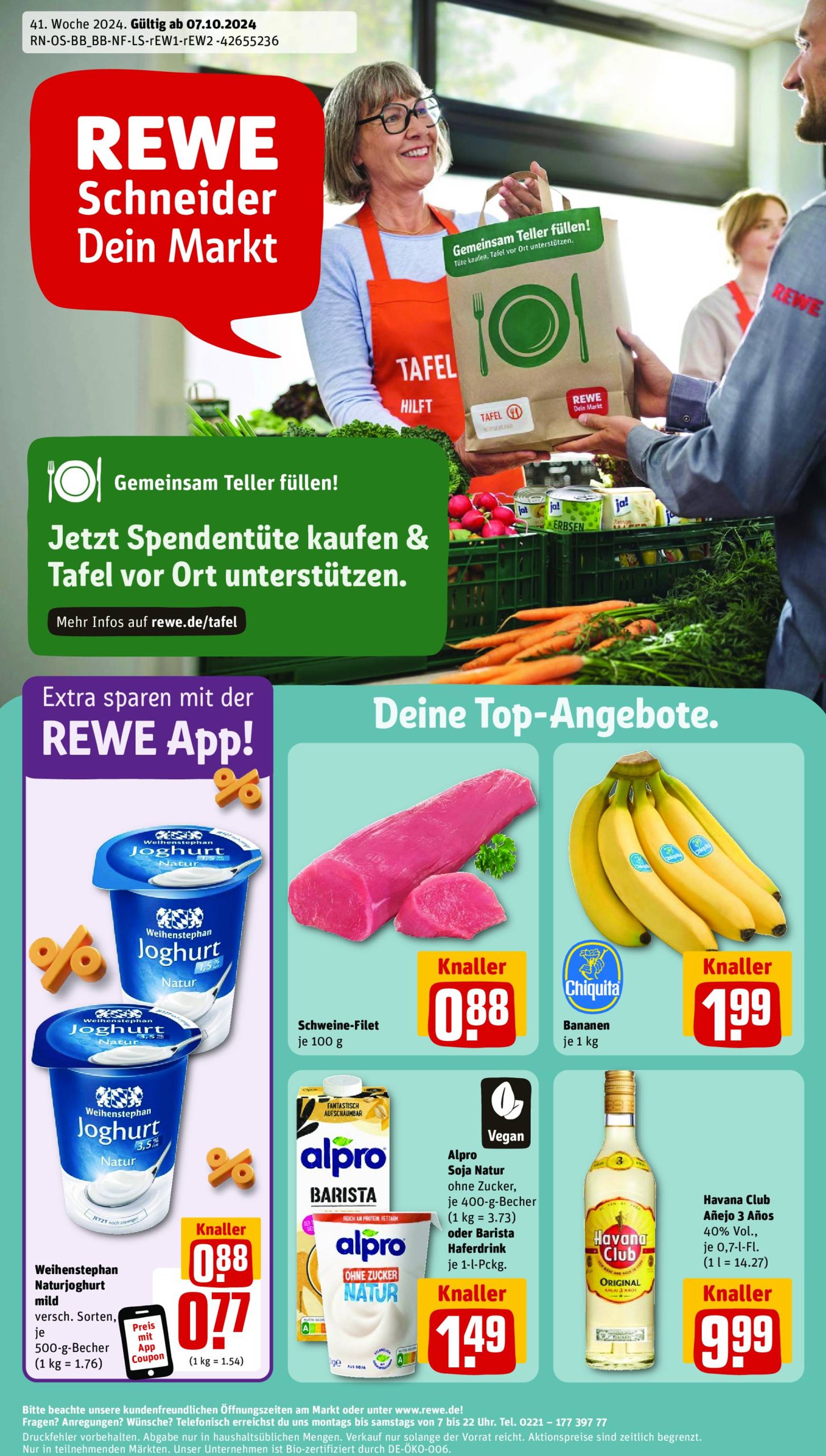 rewe - Rewe-Prospekt gültig von 07.10. bis 12.10.