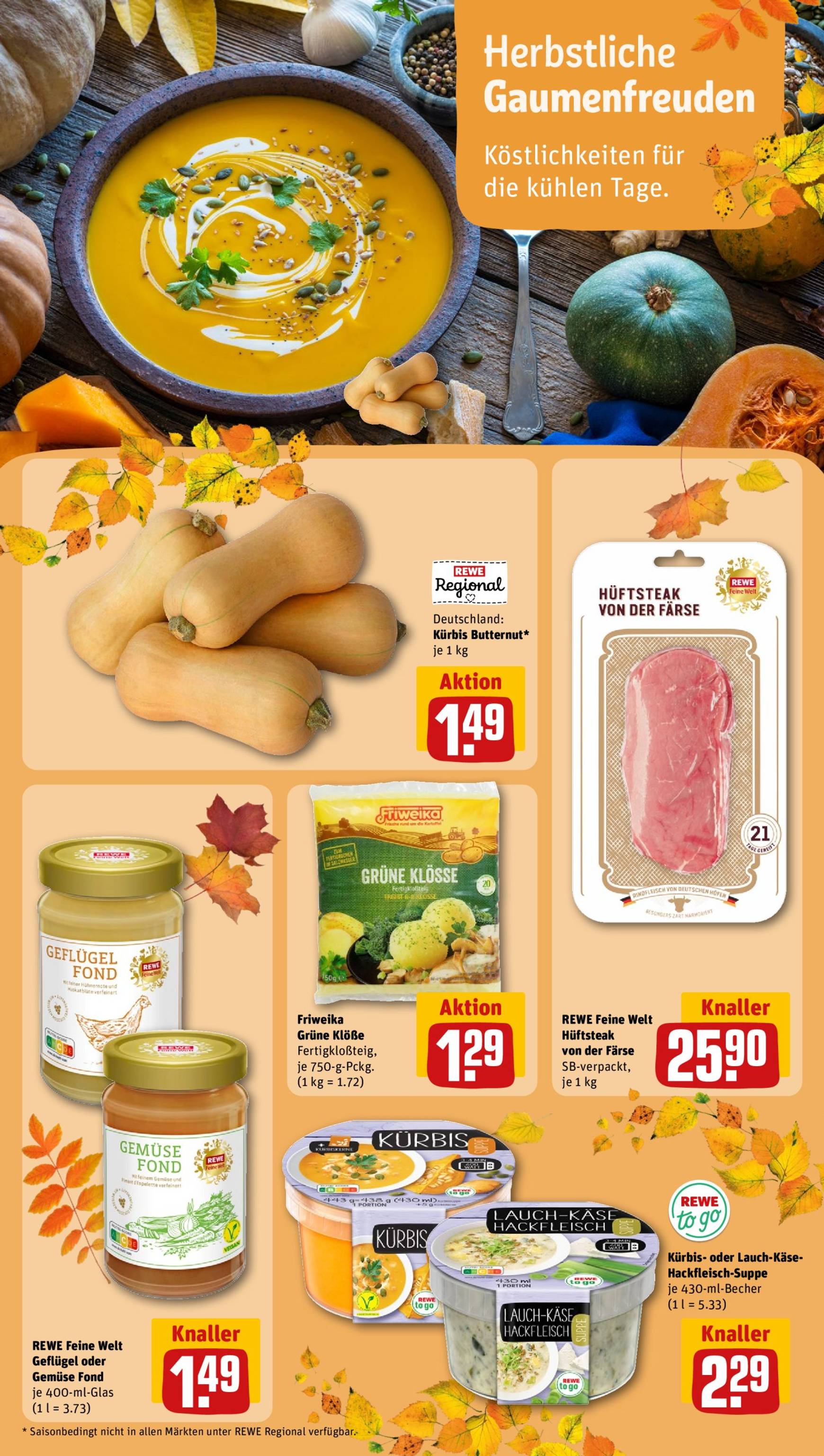 rewe - Rewe-Prospekt gültig von 21.10. bis 26.10. - page: 16