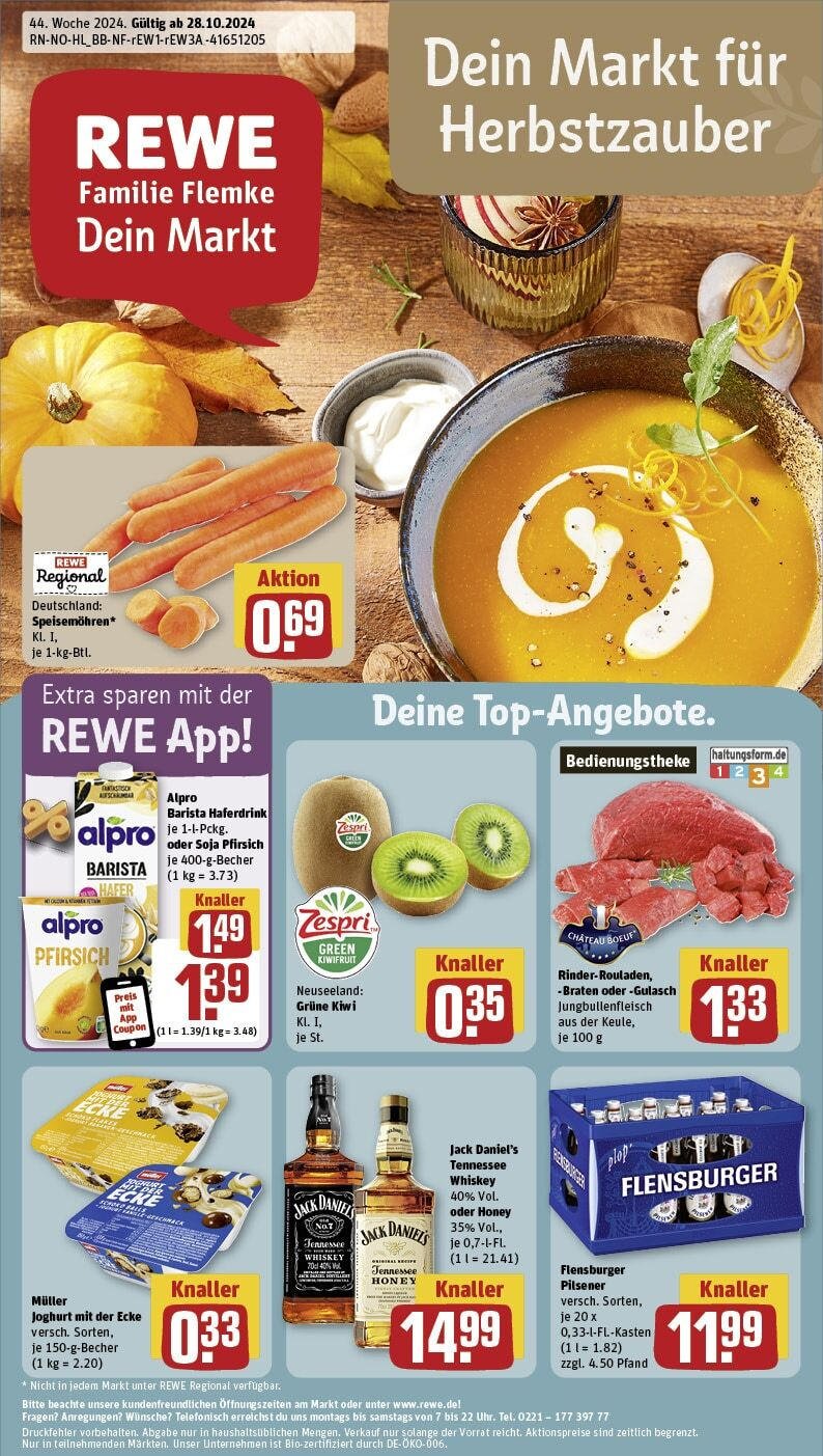 rewe - Rewe - Barmstedt, Marktstraße 2 28.10.2024 - 02.11.2024