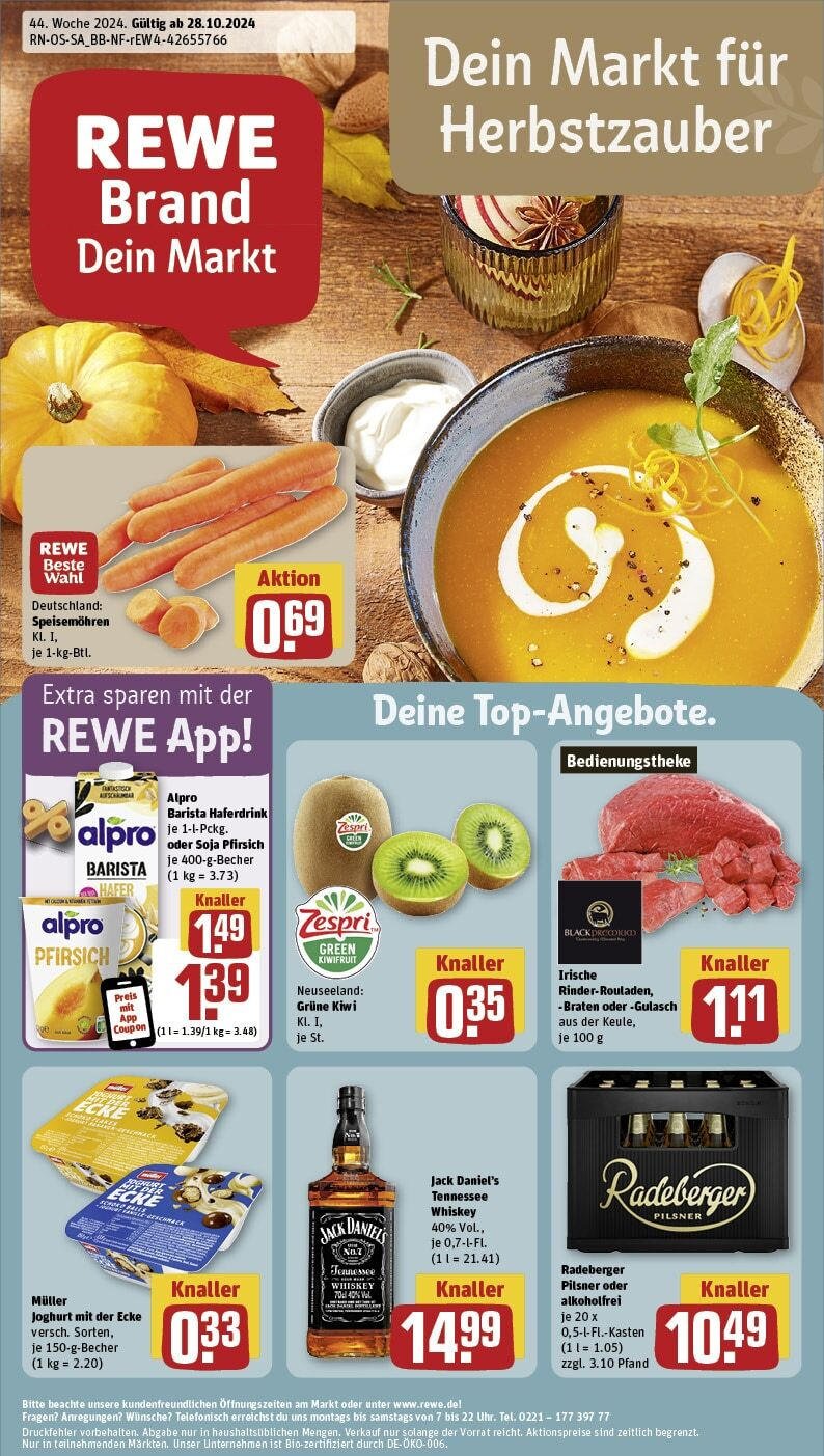 rewe - Rewe - Magdeburg, Ebendorfer Straße 2 28.10.2024 - 02.11.2024