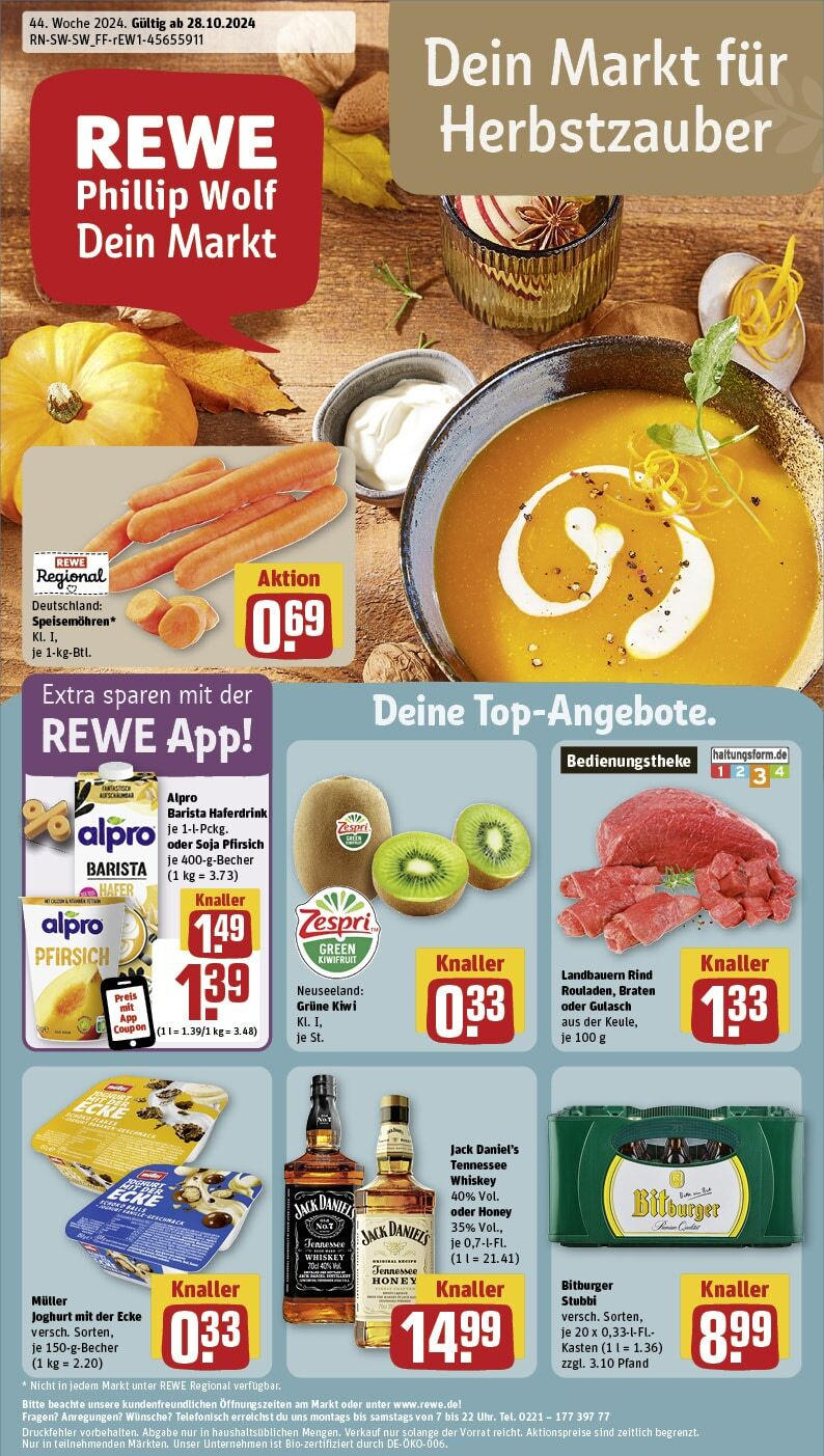 rewe - Rewe - Schwäbisch Gmünd, Ledergasse 4 28.10.2024 - 02.11.2024