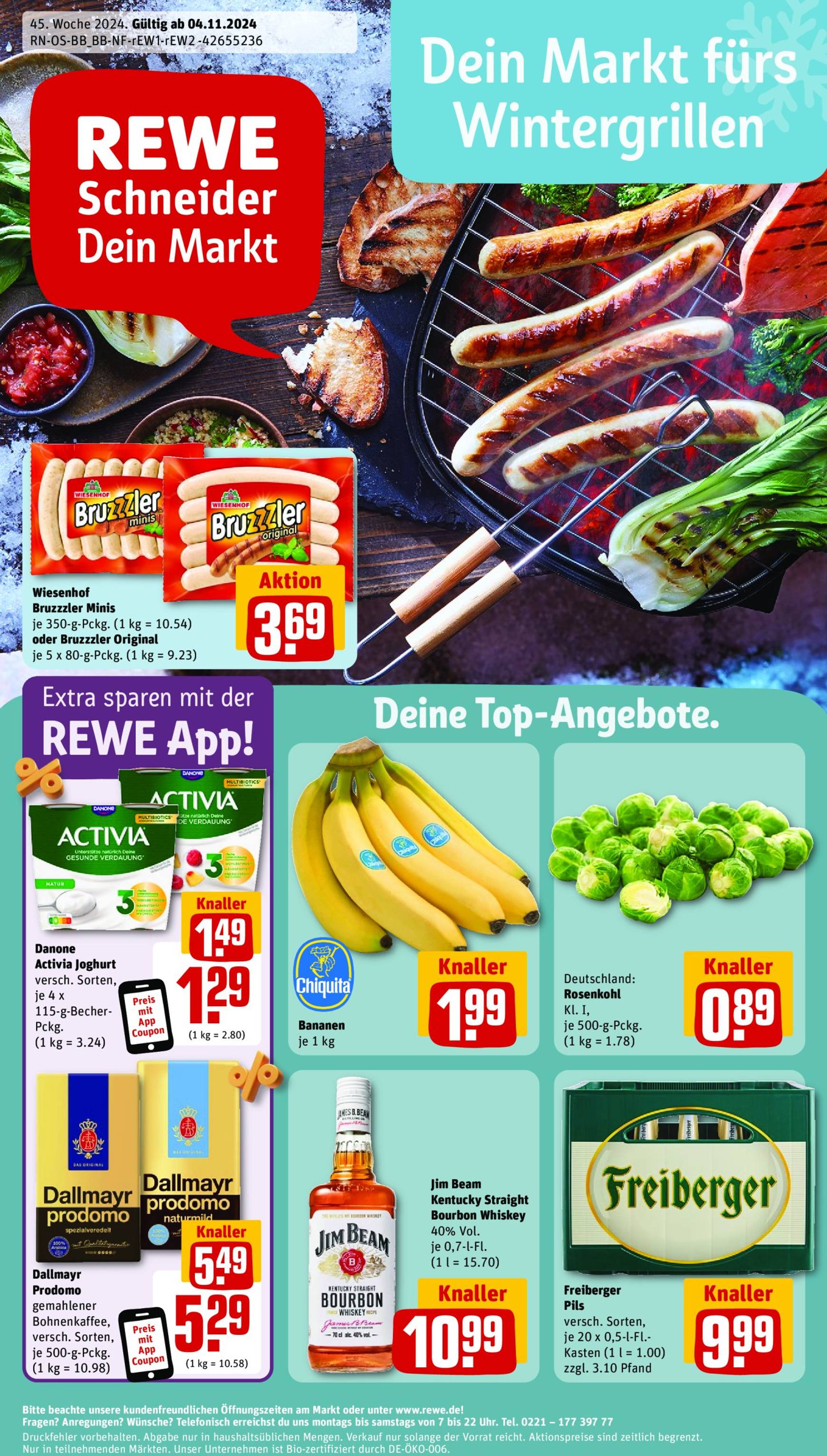 rewe - Rewe-Prospekt gültig von 04.11. bis 09.11.