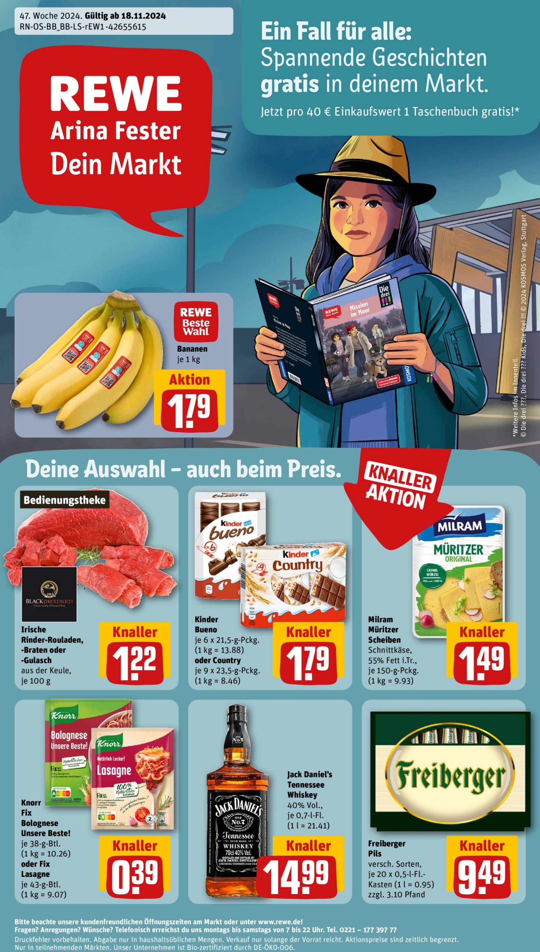 rewe - Rewe-Prospekt gültig von 18.11. bis 23.11.