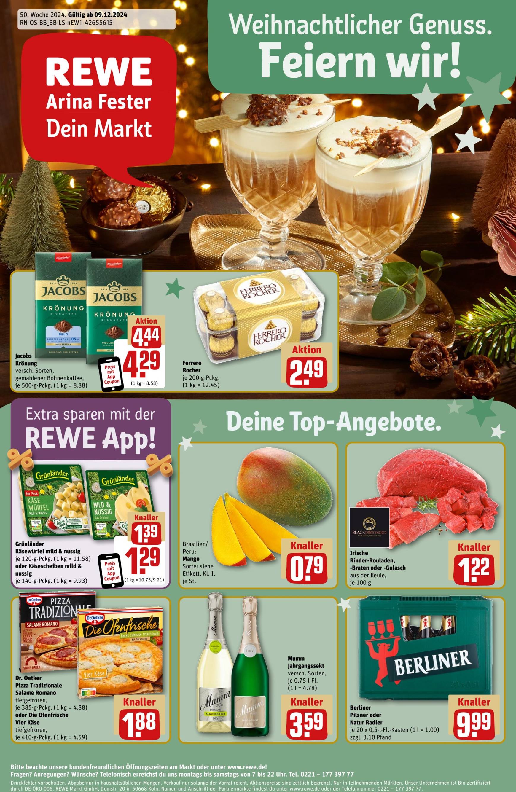 rewe - Rewe-Prospekt gültig von 09.12. bis 14.12.