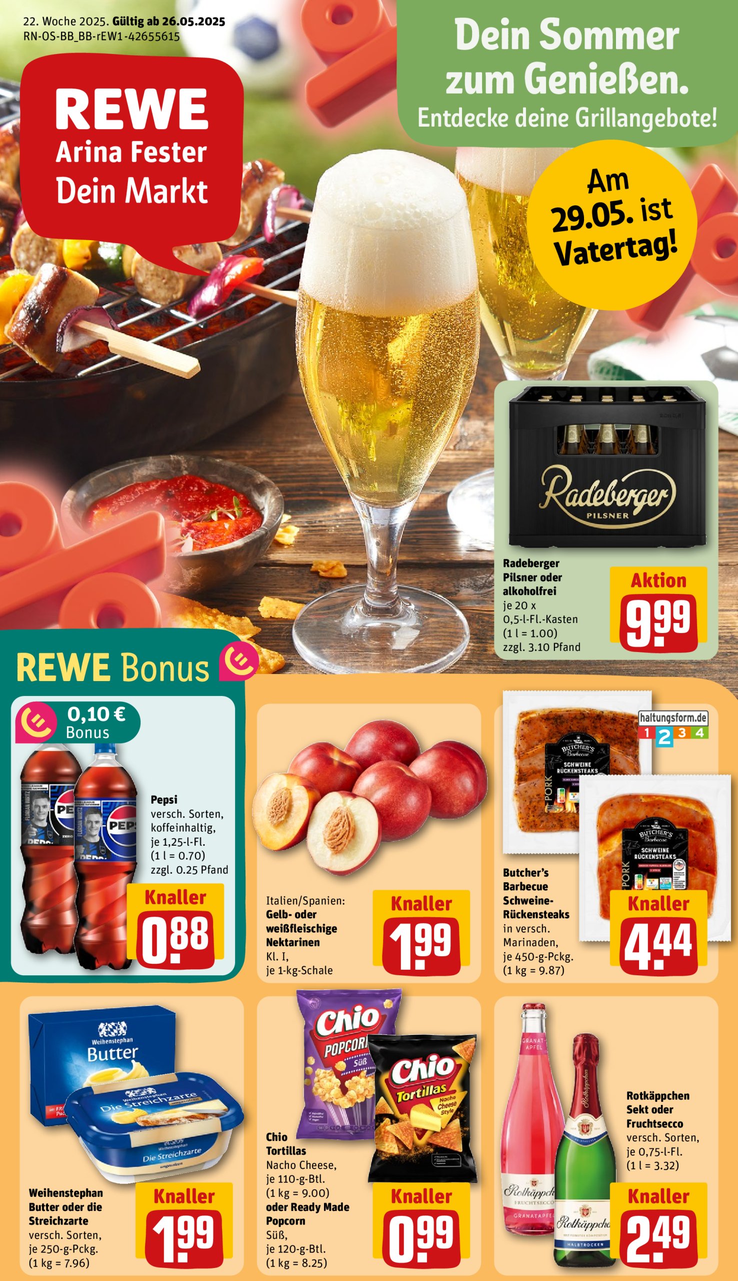 rewe - Rewe-Prospekt gültig von 26.05. bis 31.05. - page: 1