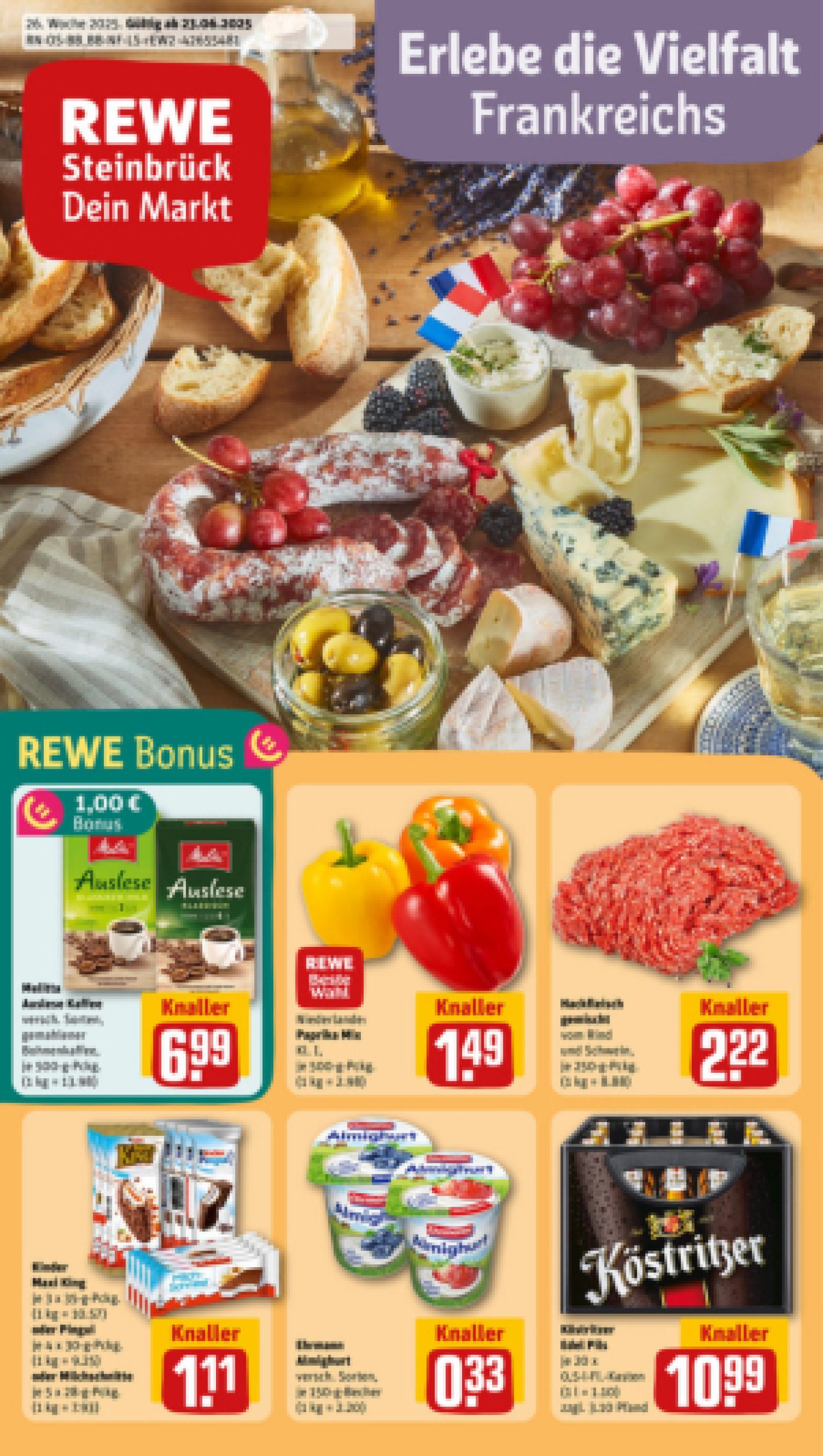 rewe - Rewe-Prospekt gültig vom 23.06. bis 28.06.