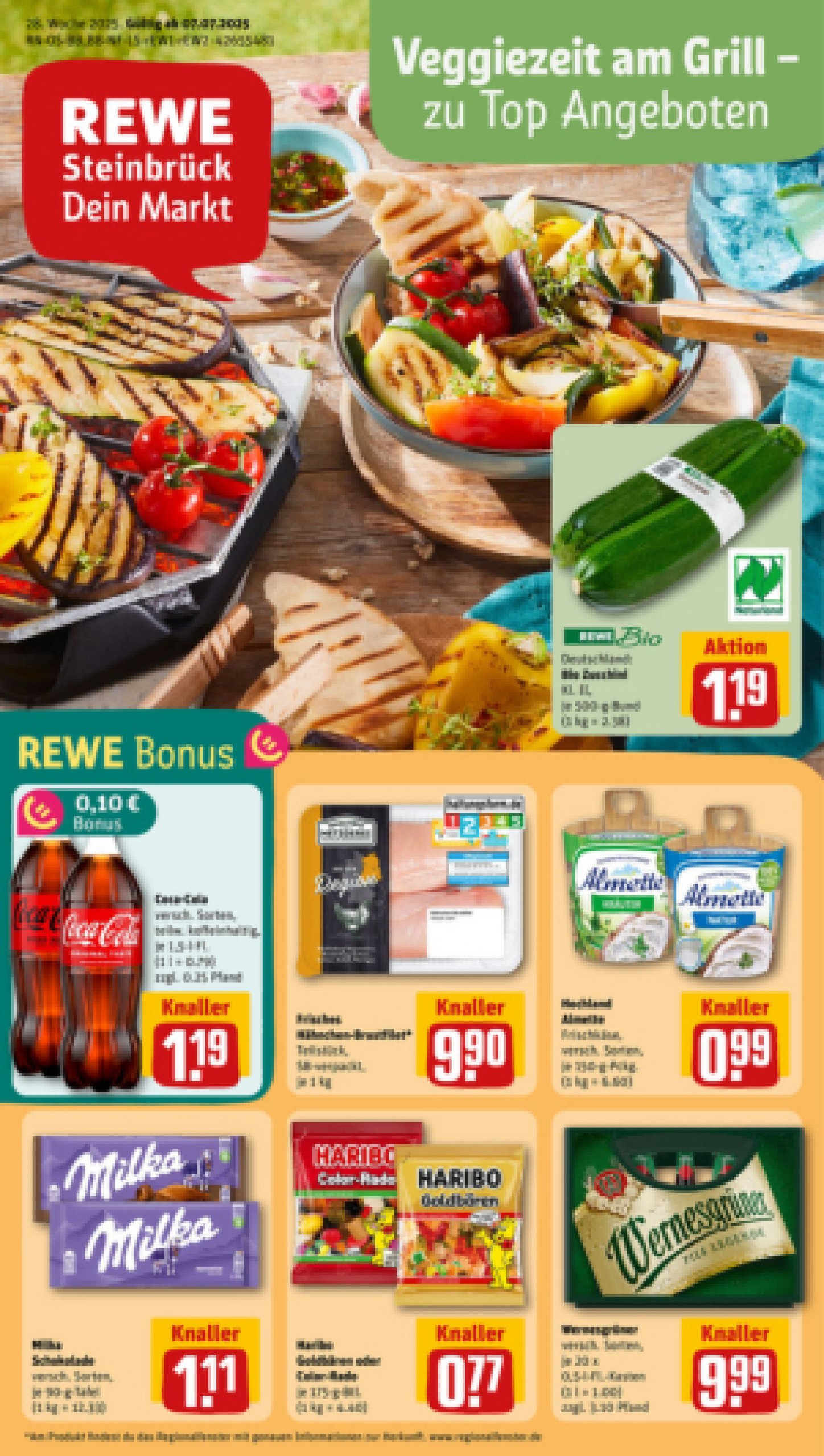 rewe - Rewe-Prospekt gültig vom 07.07. bis 13.07.