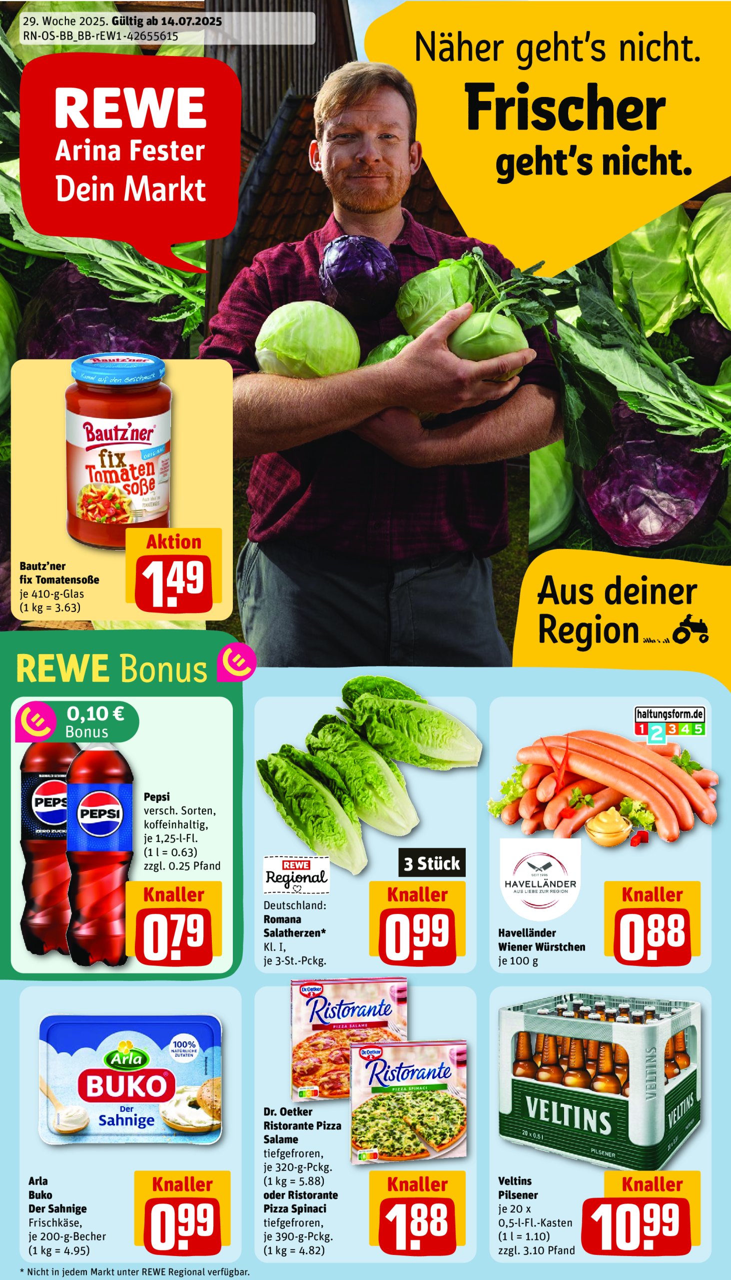 rewe - Rewe-Prospekt gültig vom 14.07. bis 20.07.