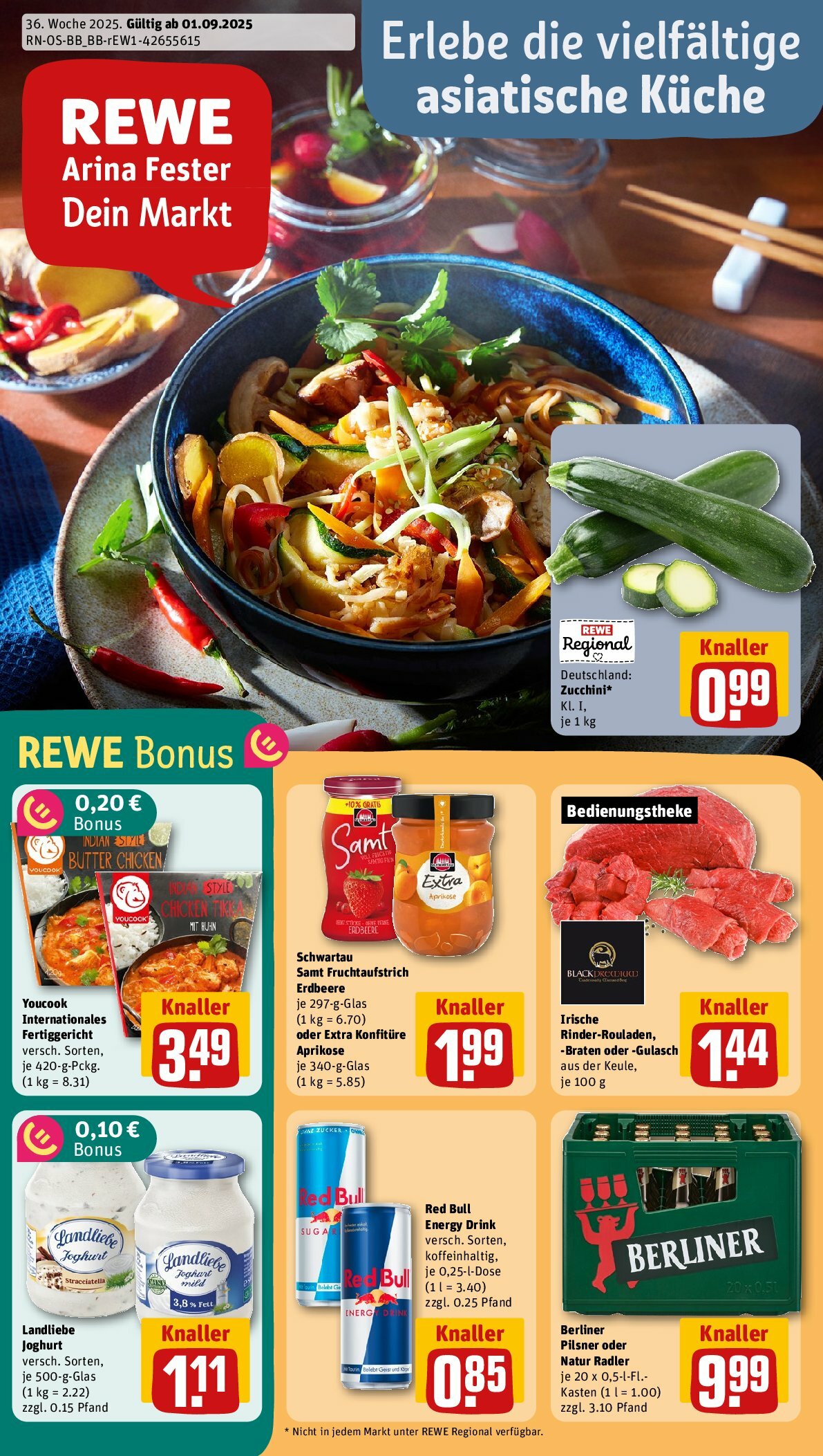 rewe - Rewe-Prospekt gültig vom 01.09. bis 07.09.