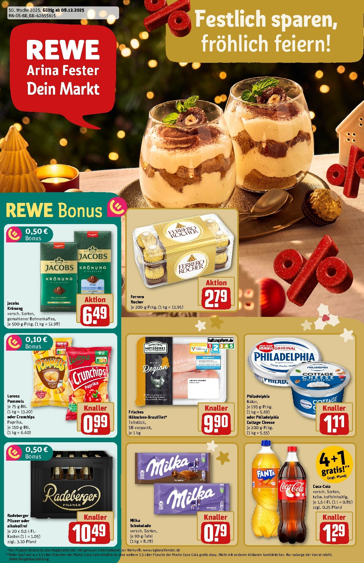 rewe - Rewe-Prospekt gültig vom 08.12. bis 14.12. - page: 1