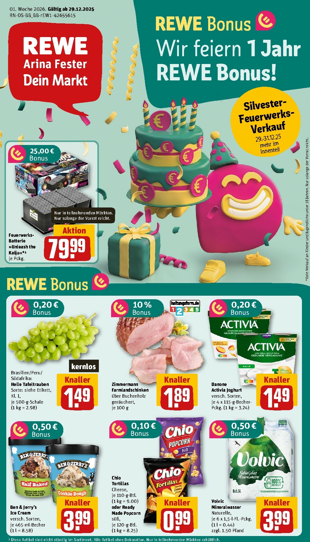 rewe - Rewe-Prospekt gültig vom 29.12. bis 04.01.