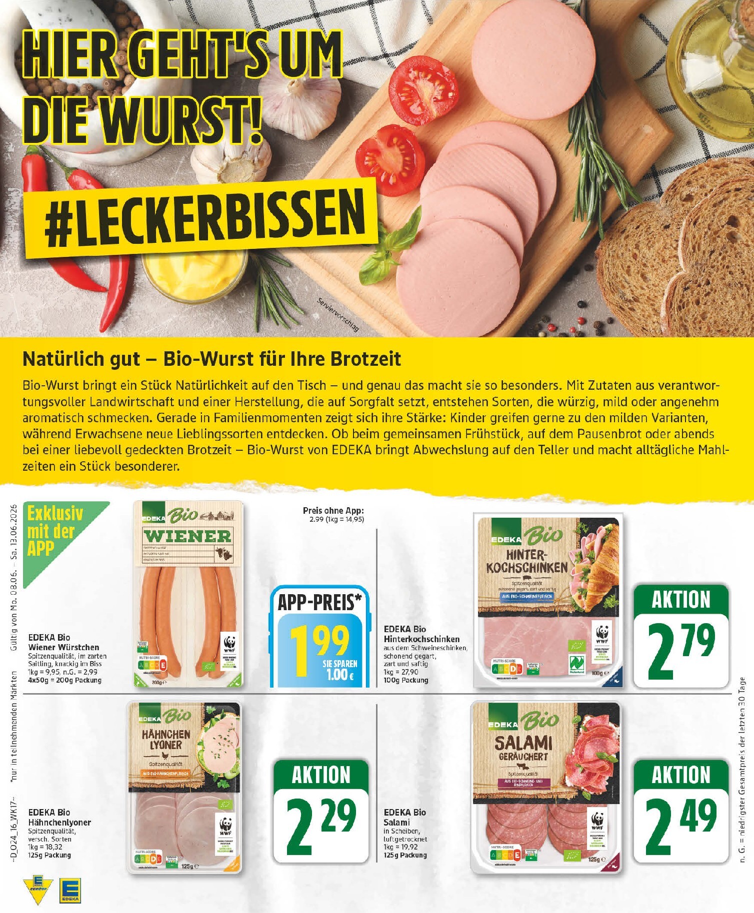edeka - Edeka Prospekt nächste Woche – von Montag 08.06.2026 bis Samstag 13.06.2026 - page: 16