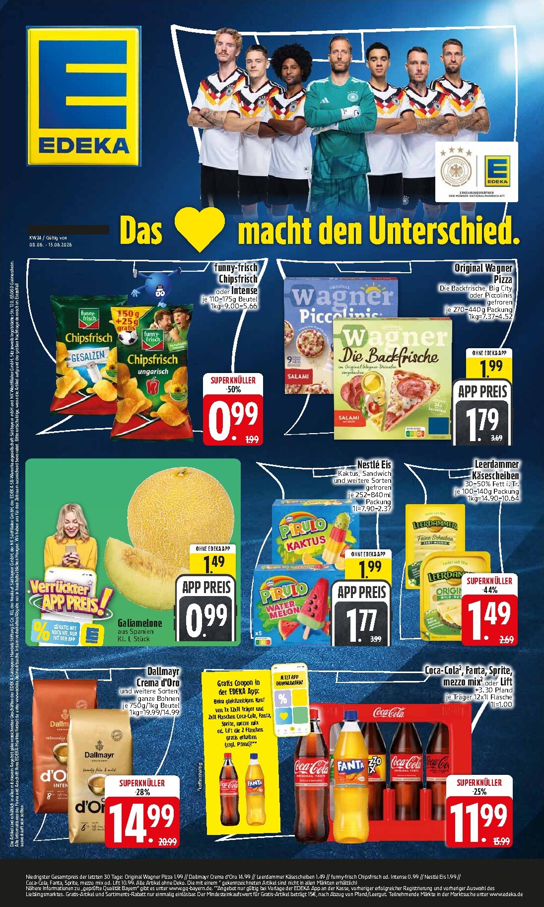edeka - Edeka - Wochenangebote Prospekt – von Montag 08.06.2026 bis Samstag 13.06.2026