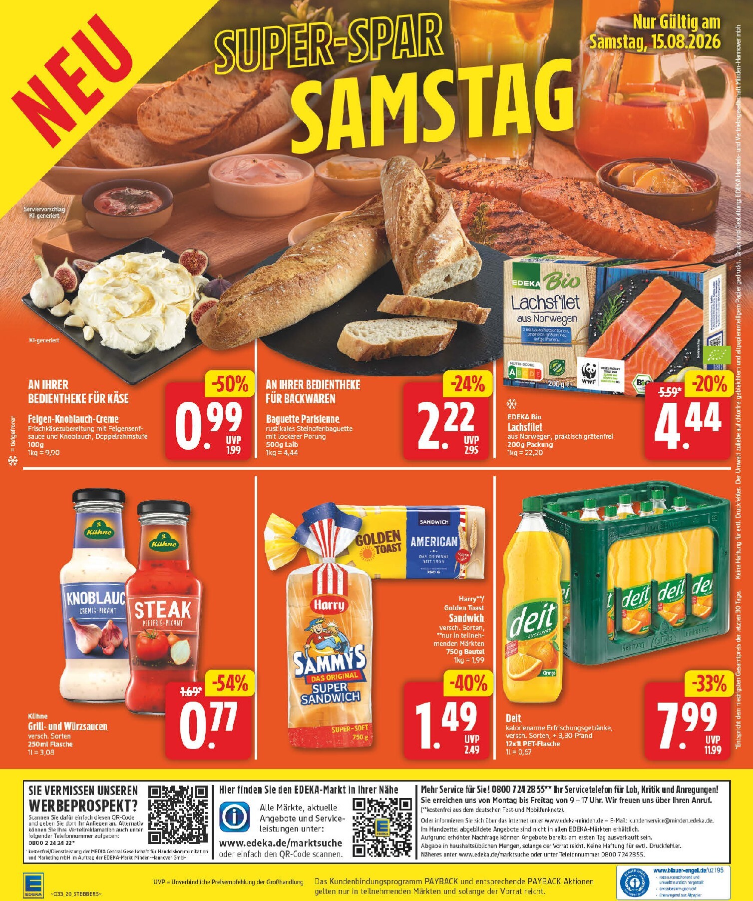 edeka - Edeka Prospekt nächste Woche – von Montag 10.08.2026 bis Samstag 15.08.2026 - page: 24