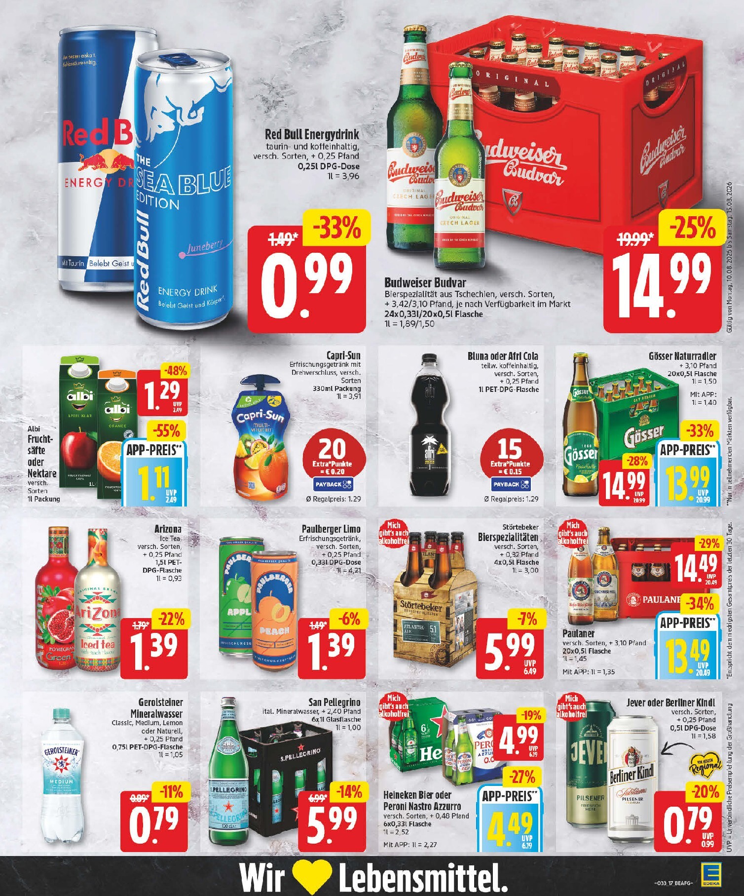 edeka - Edeka Prospekt nächste Woche – von Montag 10.08.2026 bis Samstag 15.08.2026 - page: 17