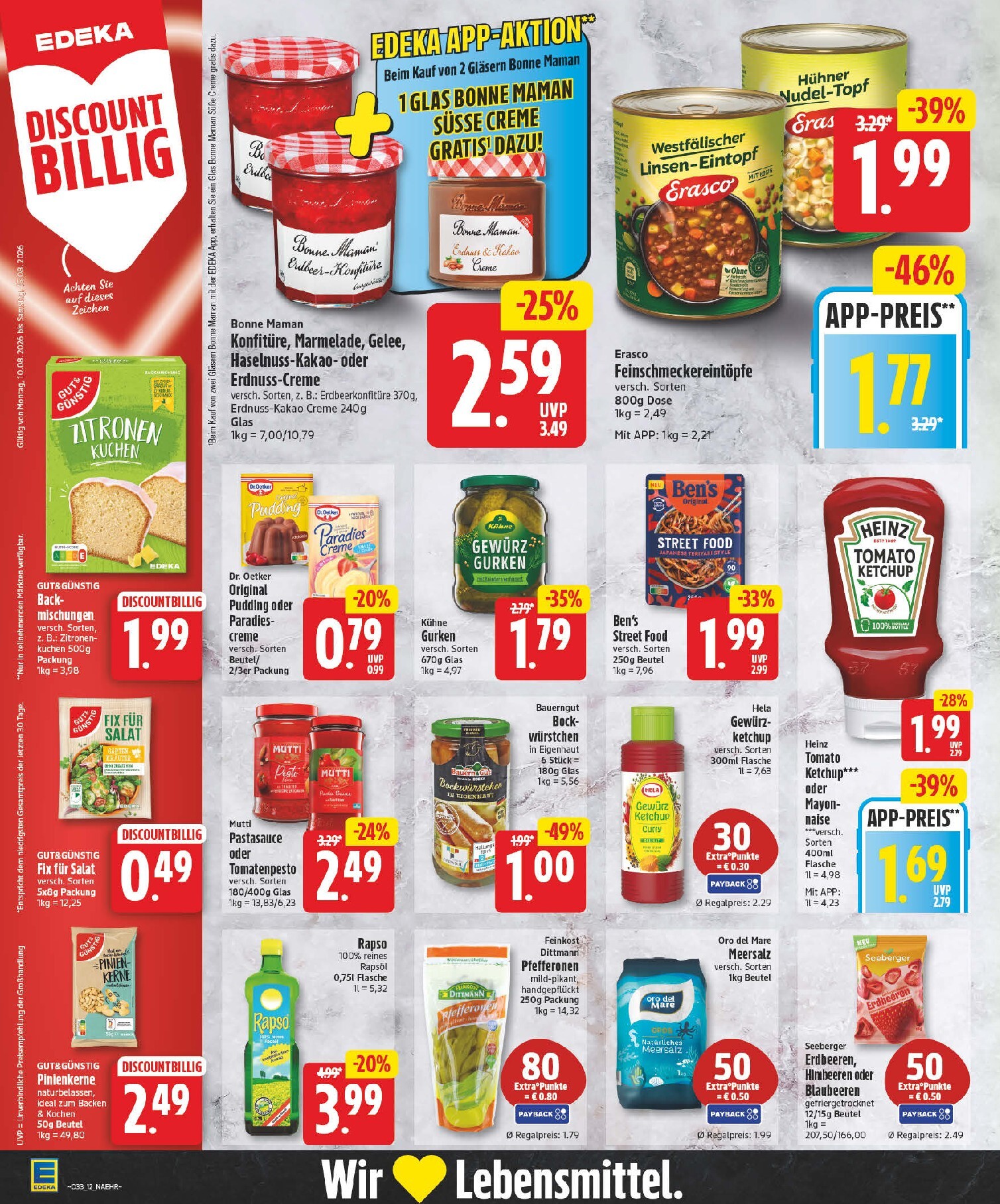 edeka - Edeka Prospekt nächste Woche – von Montag 10.08.2026 bis Samstag 15.08.2026 - page: 12