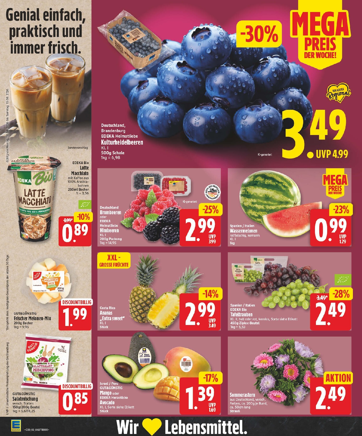 edeka - Edeka Prospekt nächste Woche – von Montag 10.08.2026 bis Samstag 15.08.2026 - page: 2