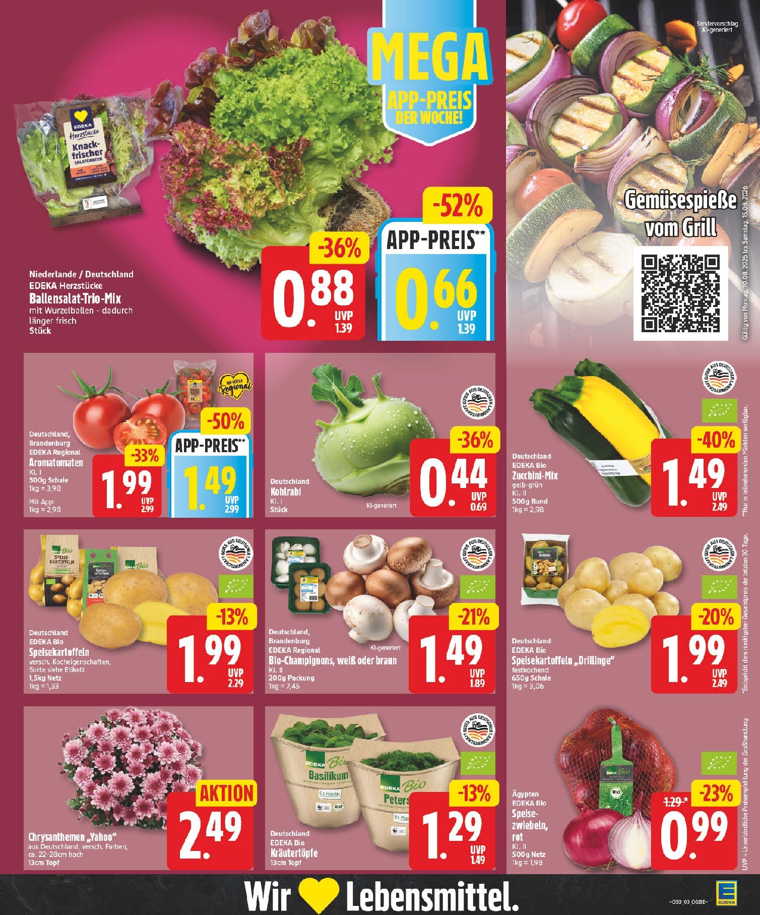 edeka - Edeka Prospekt nächste Woche – von Montag 10.08.2026 bis Samstag 15.08.2026 - page: 3