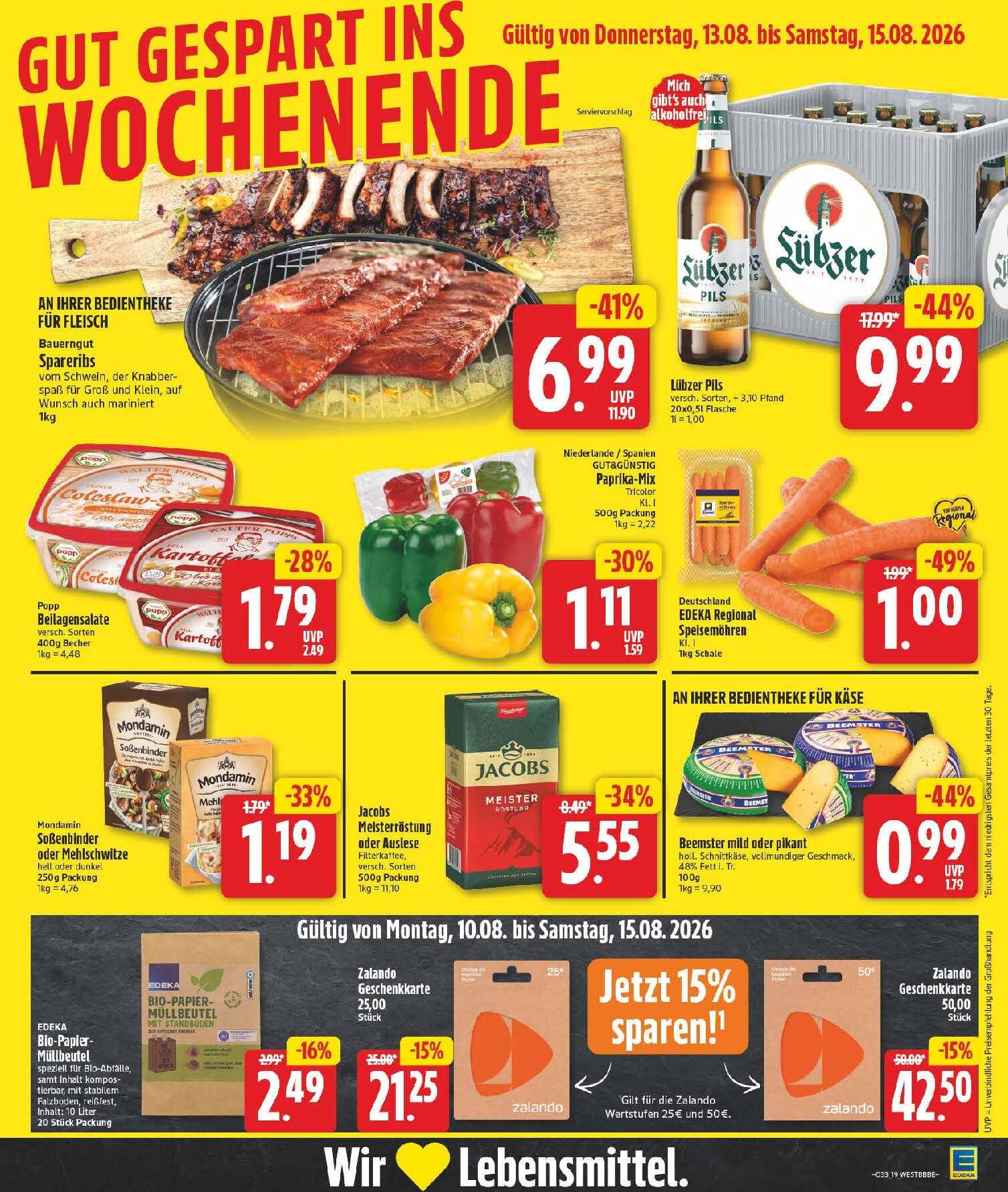 edeka - Edeka Prospekt nächste Woche – von Montag 10.08.2026 bis Samstag 15.08.2026 - page: 23
