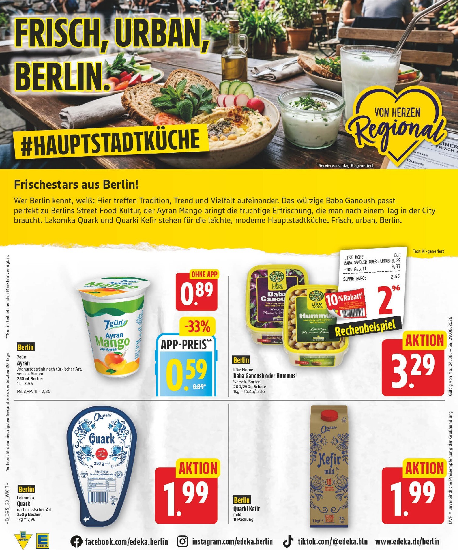 edeka - Edeka Prospekt nächste Woche – von Montag 24.08.2026 bis Samstag 29.08.2026 - page: 24