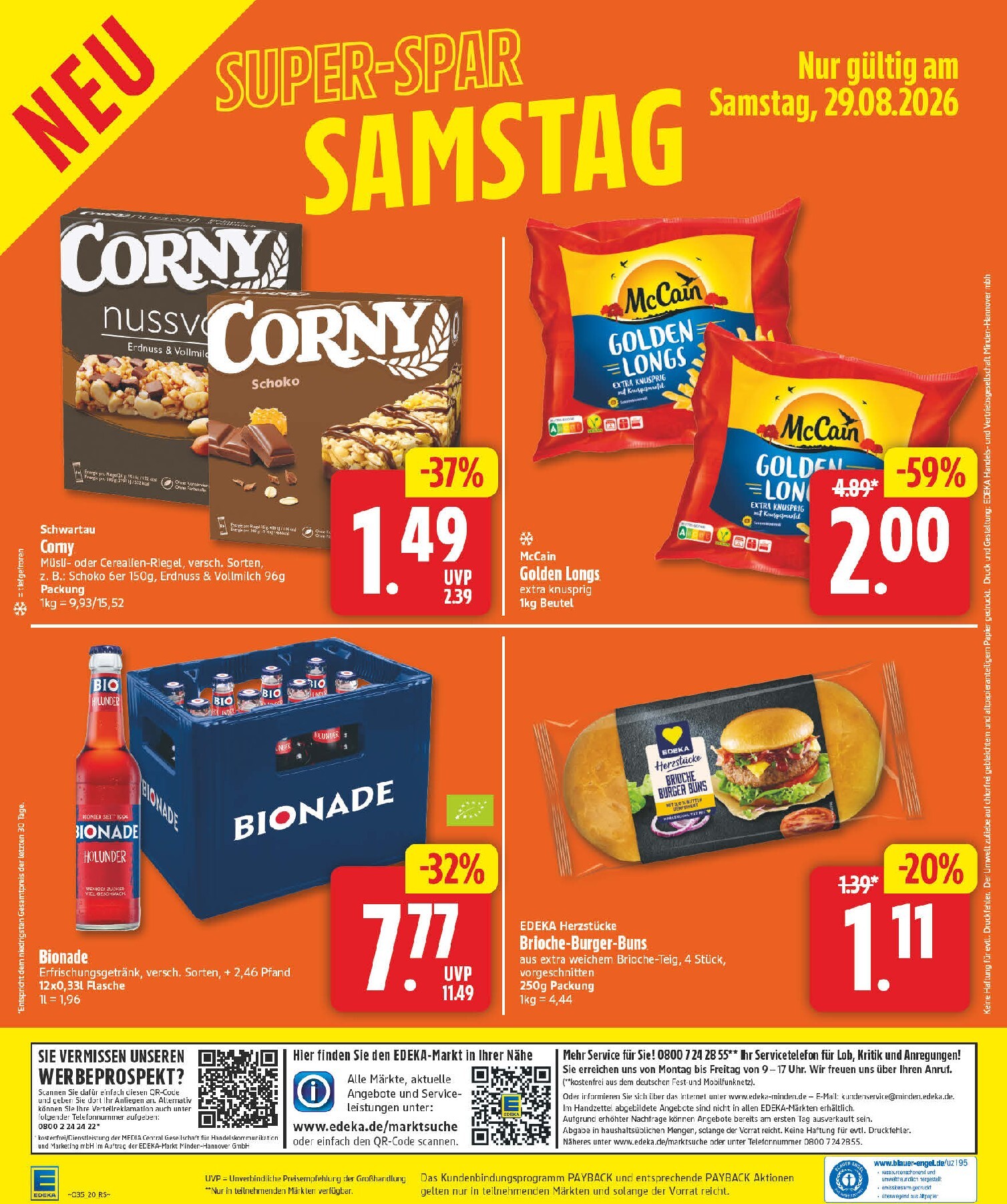edeka - Edeka Prospekt nächste Woche – von Montag 24.08.2026 bis Samstag 29.08.2026 - page: 26