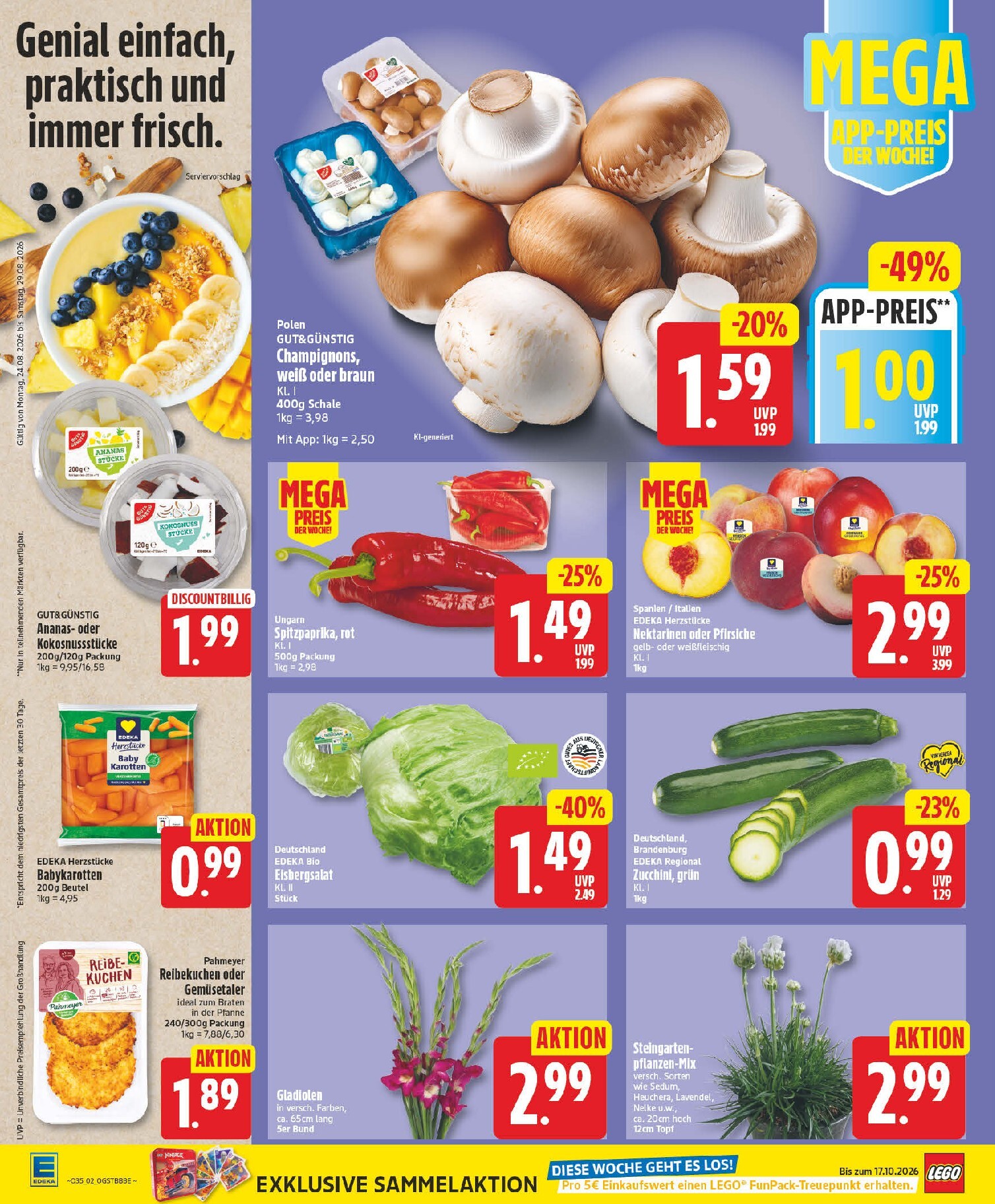 edeka - Edeka Prospekt nächste Woche – von Montag 24.08.2026 bis Samstag 29.08.2026 - page: 2