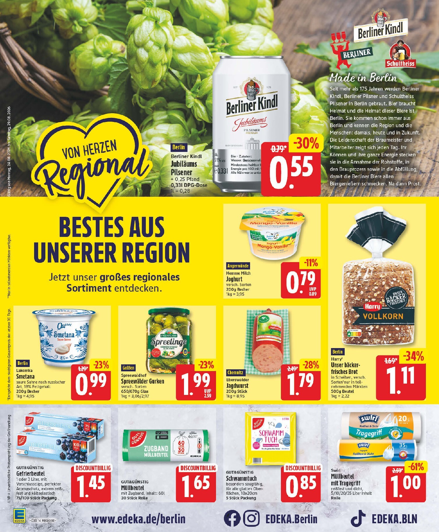 edeka - Edeka Prospekt nächste Woche – von Montag 24.08.2026 bis Samstag 29.08.2026 - page: 16