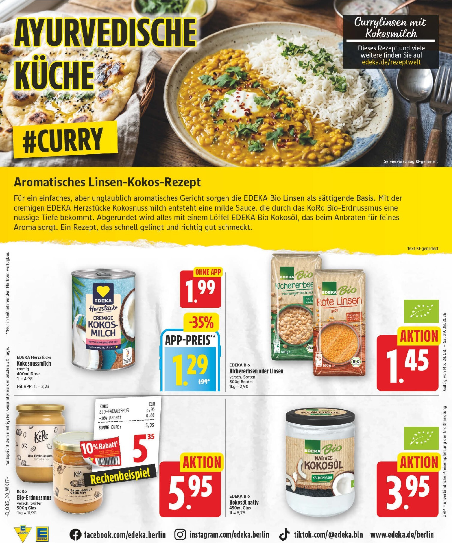 edeka - Edeka Prospekt nächste Woche – von Montag 24.08.2026 bis Samstag 29.08.2026 - page: 22