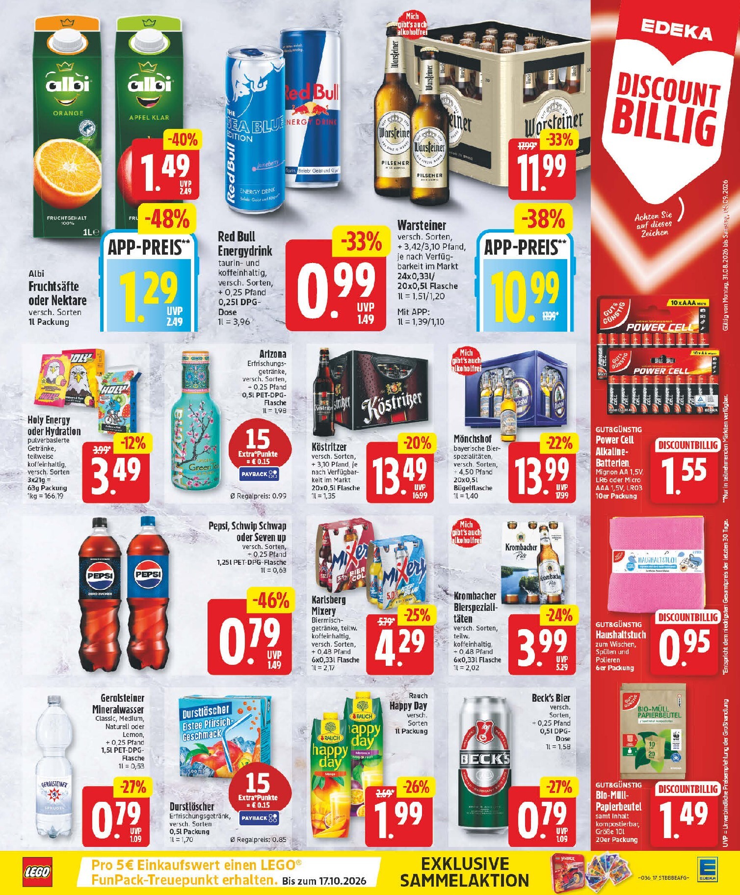 edeka - Edeka Prospekt nächste Woche – von Montag 31.08.2026 bis Samstag 05.09.2026 - page: 19