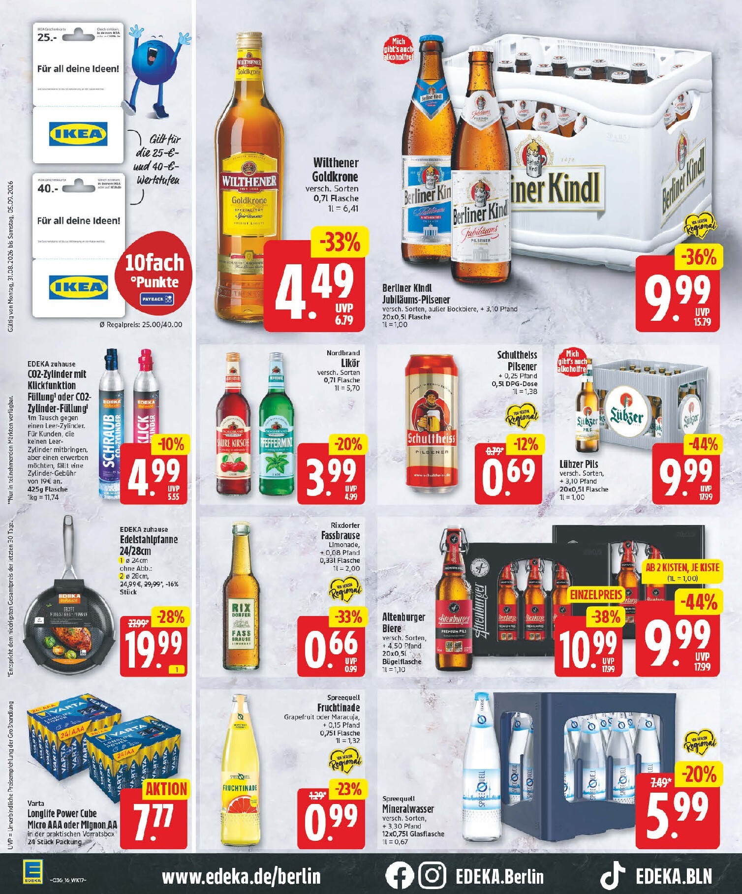 edeka - Edeka Prospekt nächste Woche – von Montag 31.08.2026 bis Samstag 05.09.2026 - page: 18
