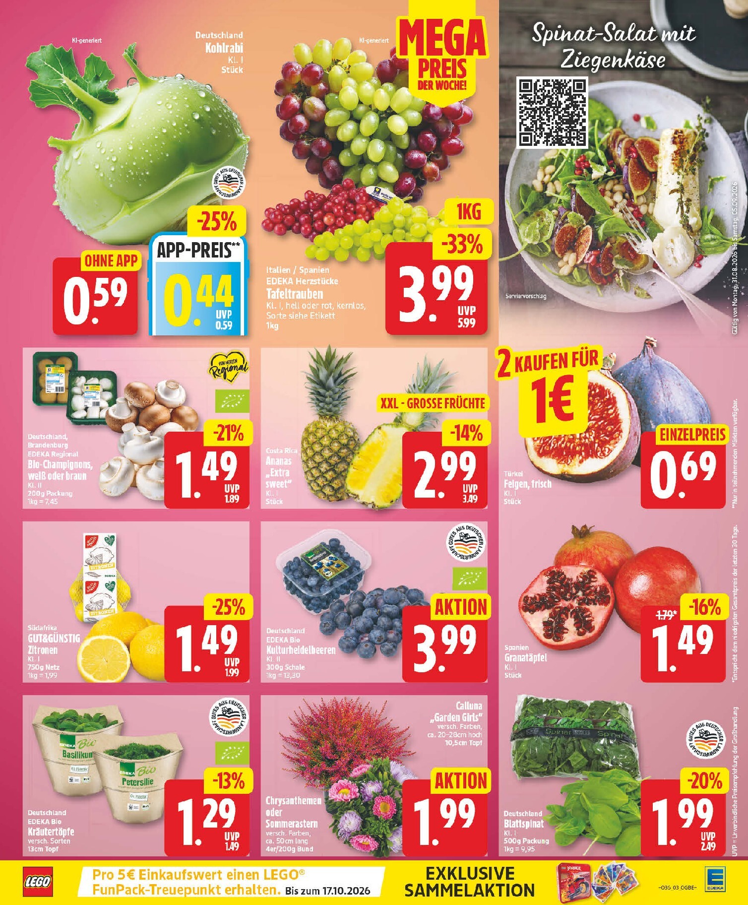 edeka - Edeka Prospekt nächste Woche – von Montag 31.08.2026 bis Samstag 05.09.2026 - page: 3